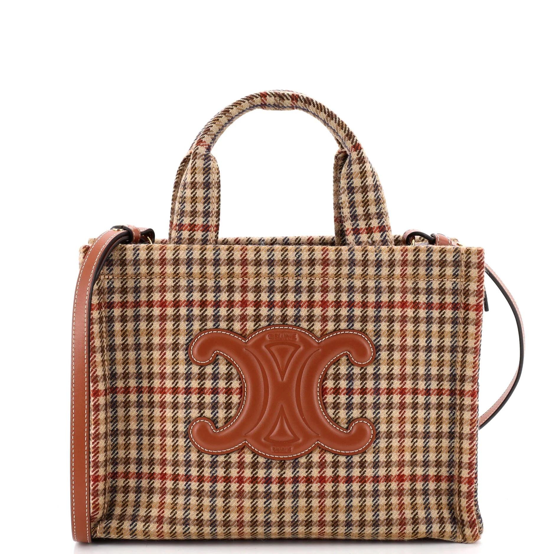 Tweed tote