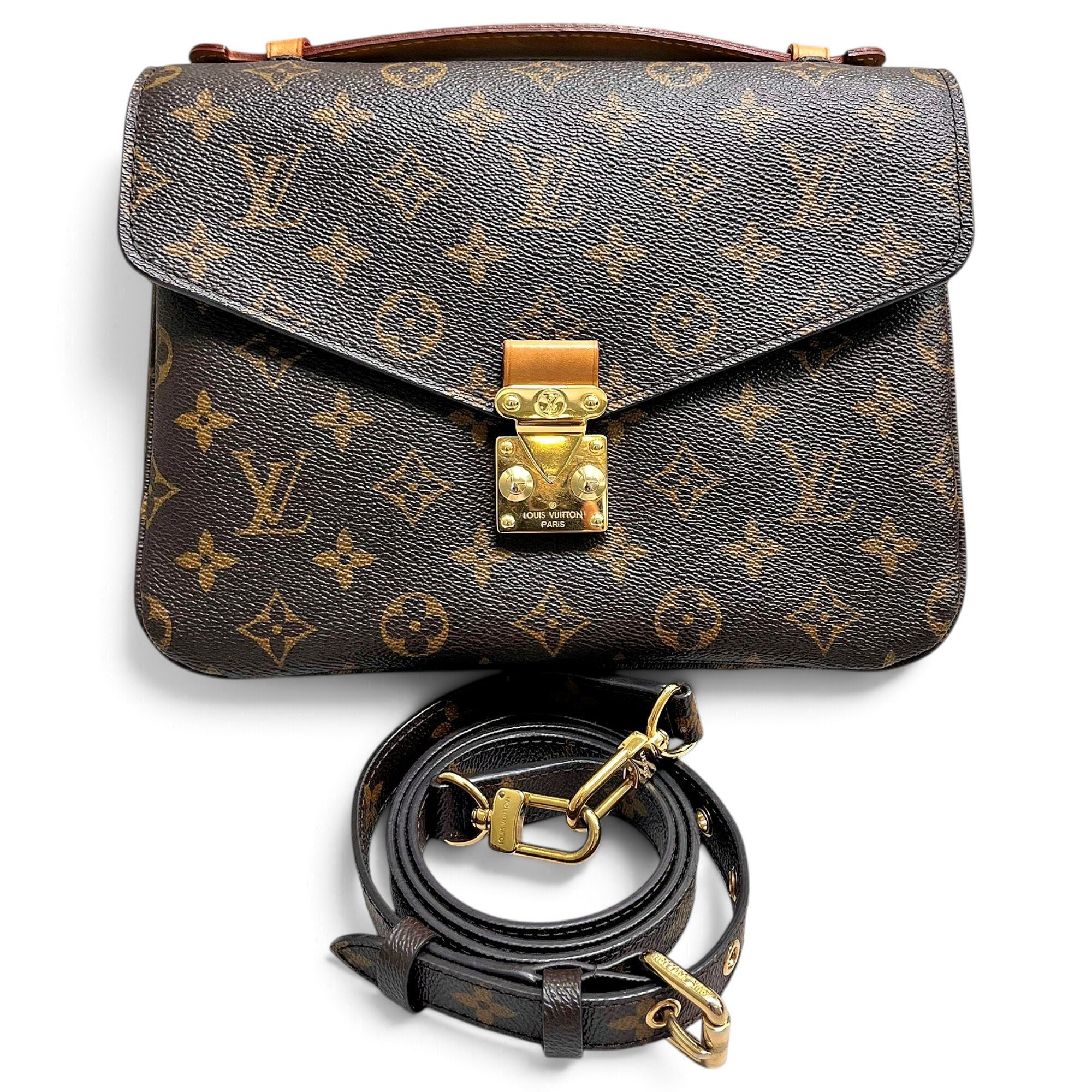 Metis leather handbag