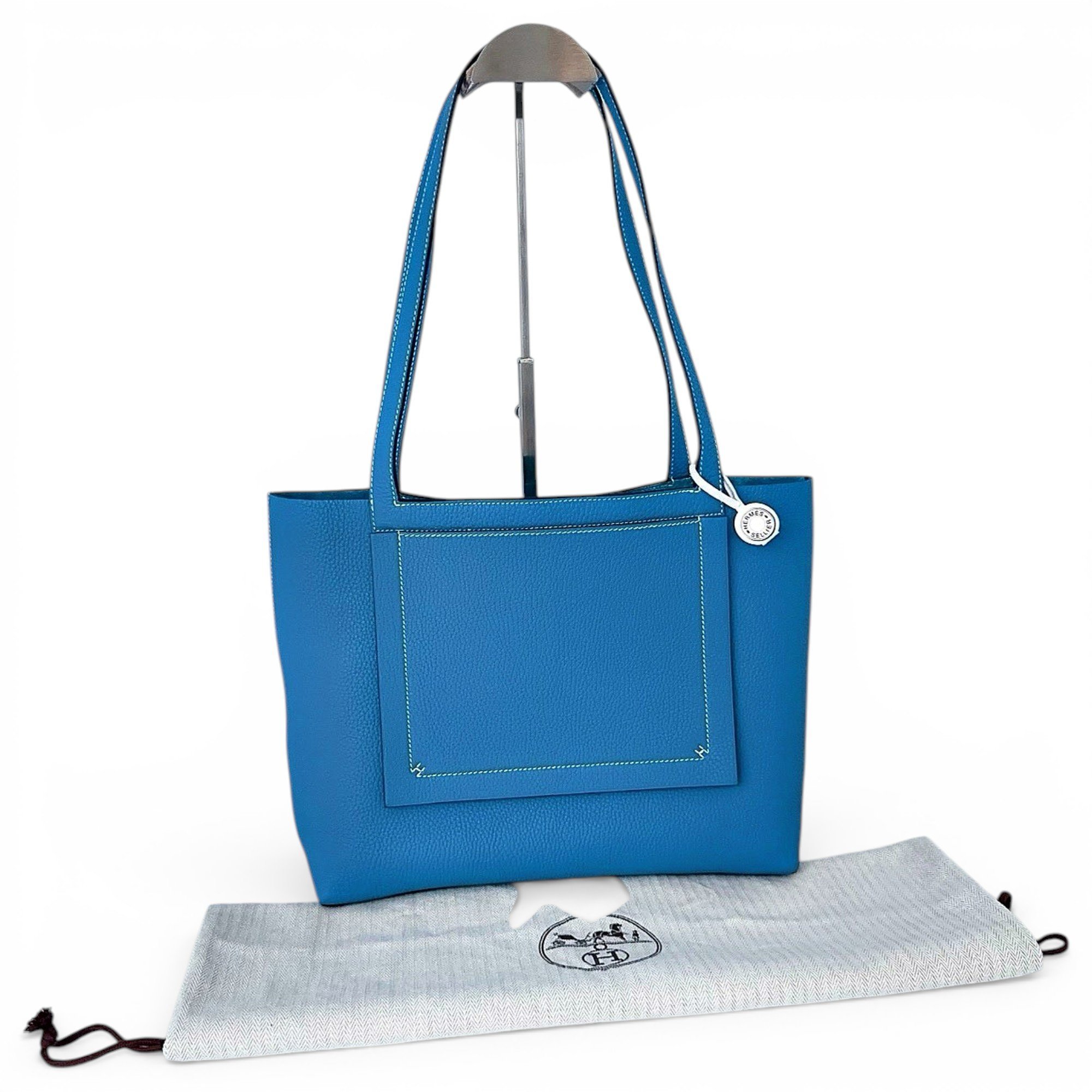 Leather tote