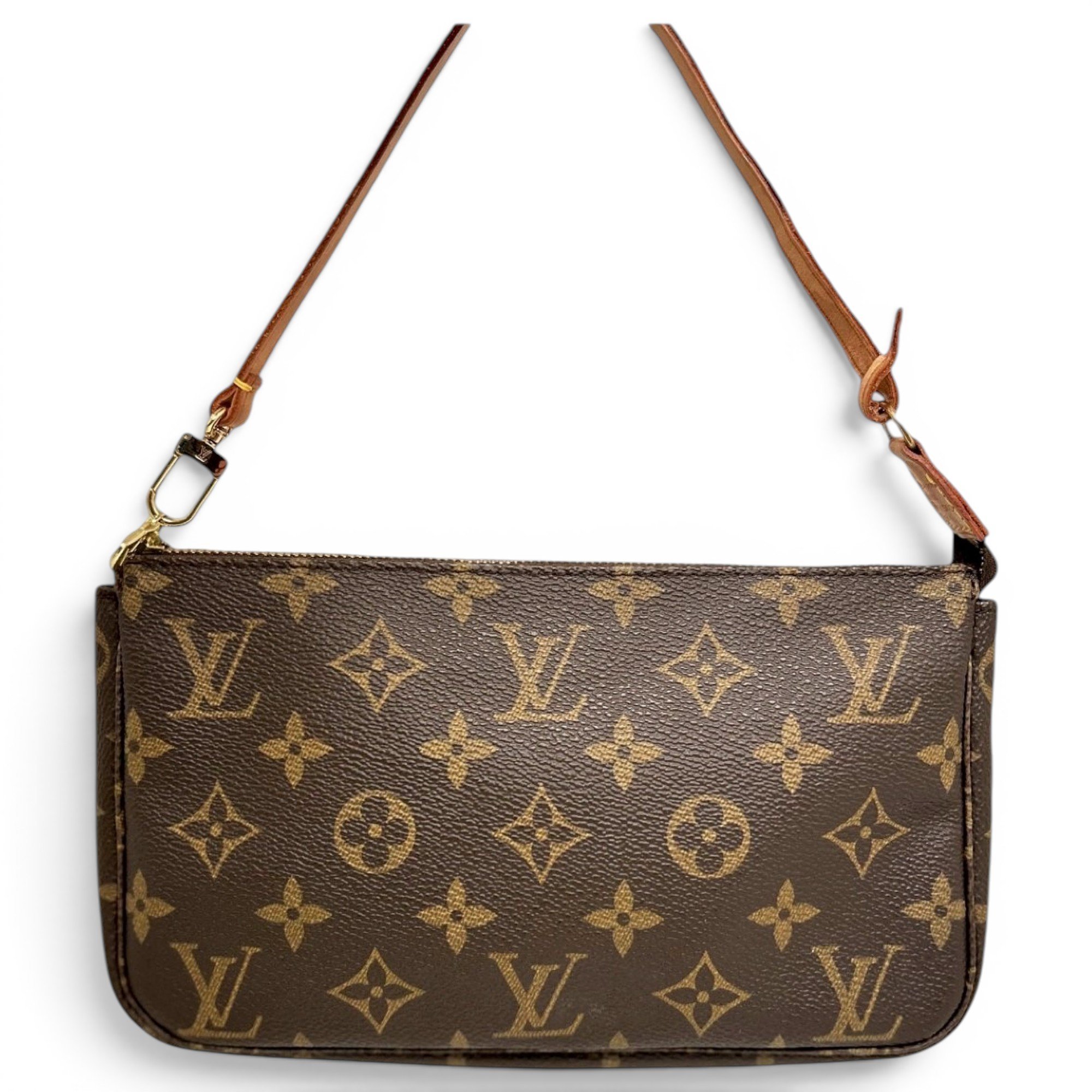 Pochette Accessoire leather handbag