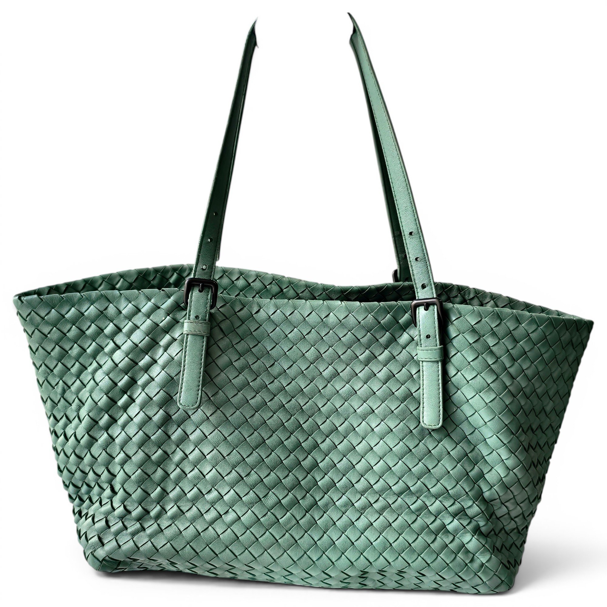 Fourre-Tout leather handbag