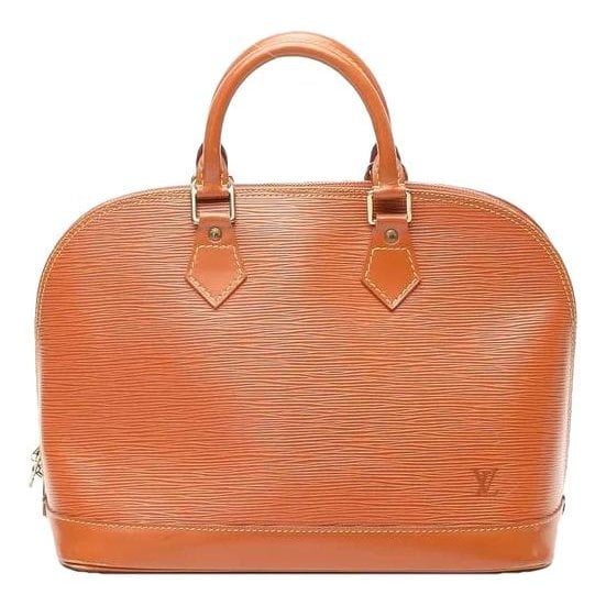 Alma leather handbag