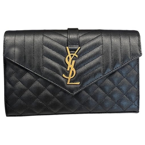 Envelope leather crossbody bag