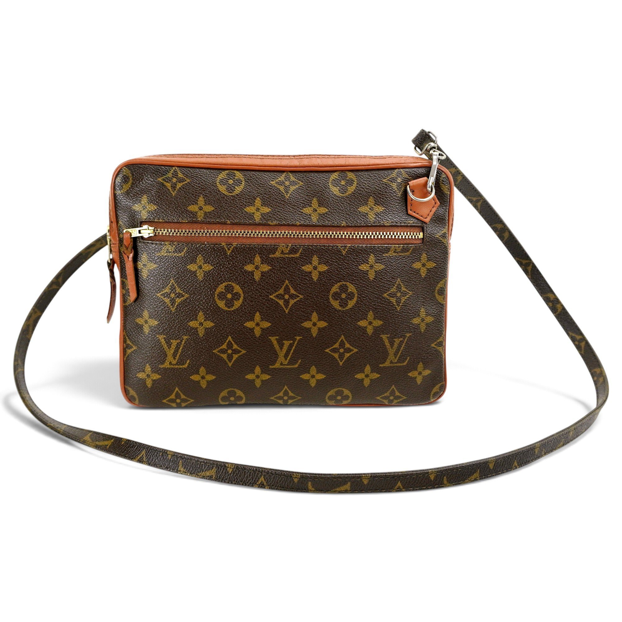 Leather crossbody bag