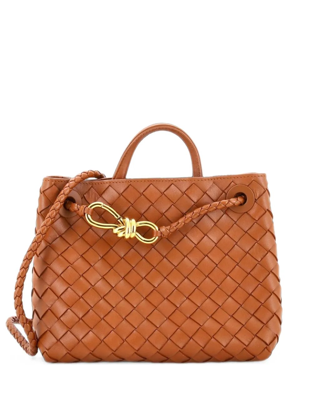Bottega Veneta Andiamo Top Handle Bag Intrecciato Nappa Small satchel