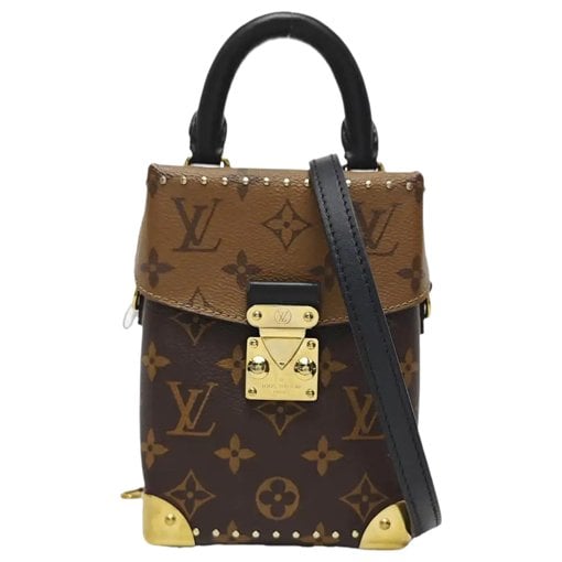 Camera Box leather handbag