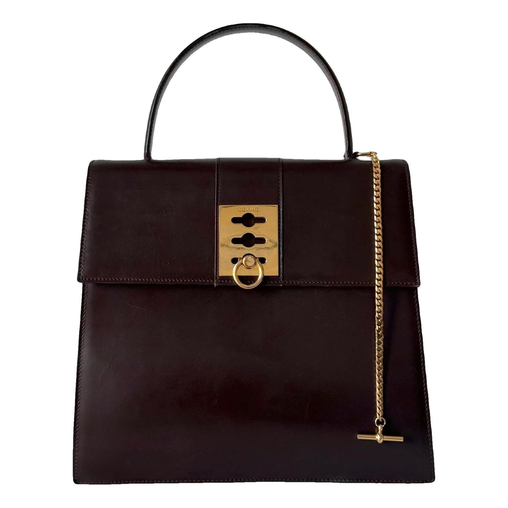 Leather handbag