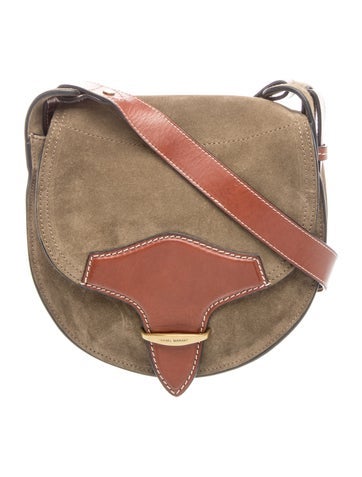 Suede Crossbody Bag