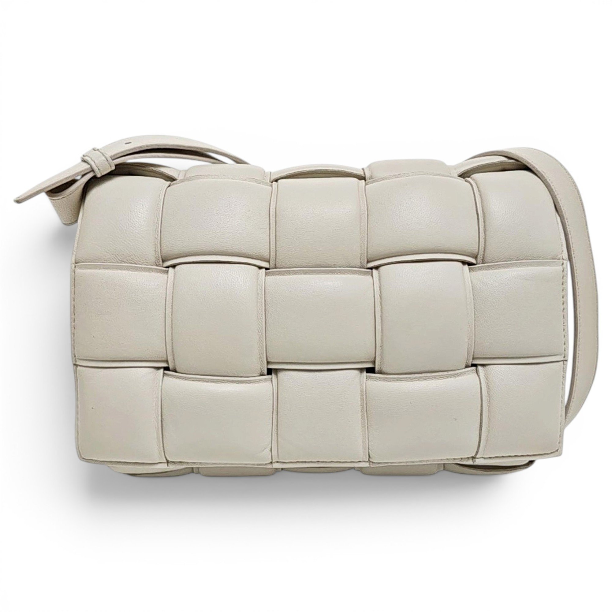 Brick Cassette leather handbag