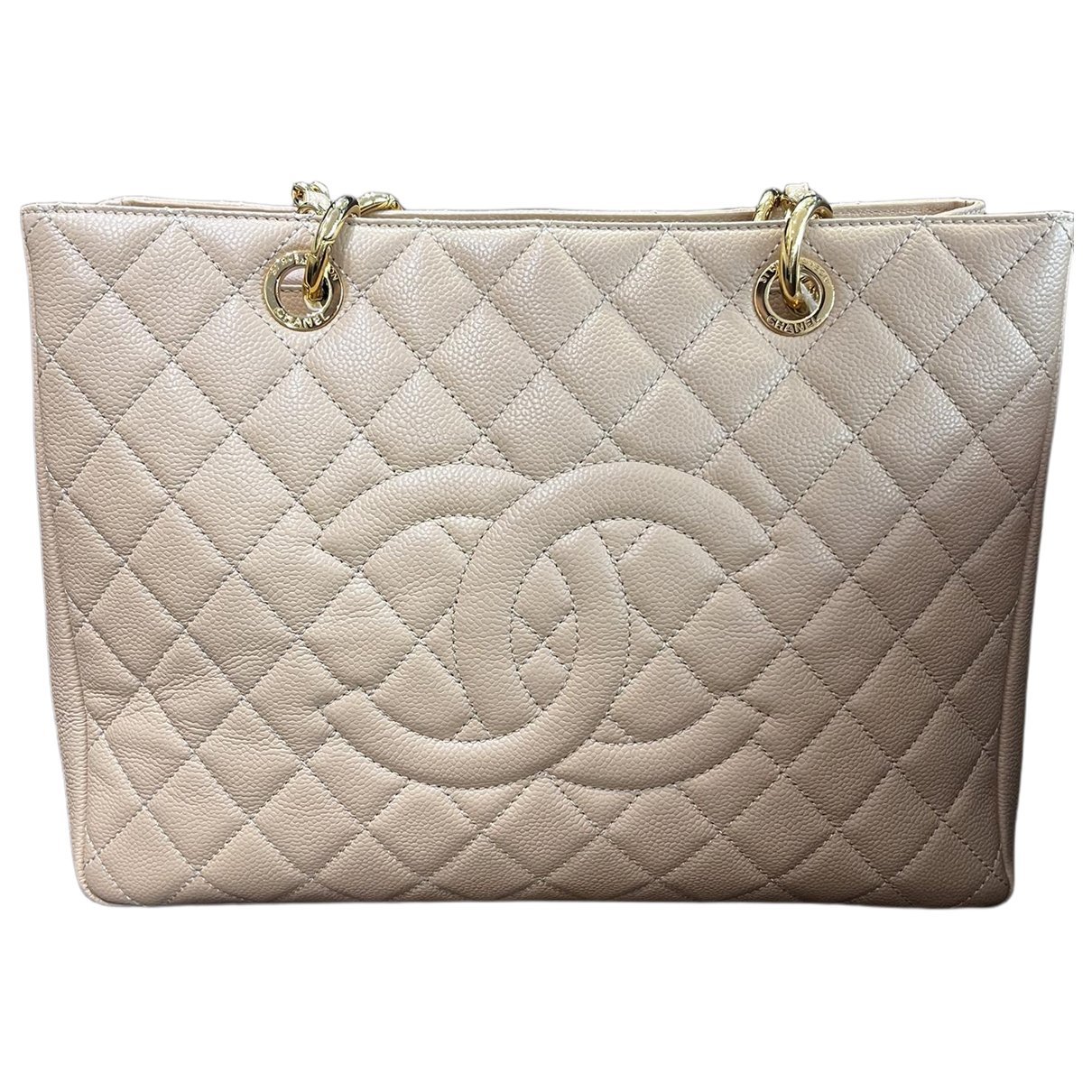 Grand shopping leather tote