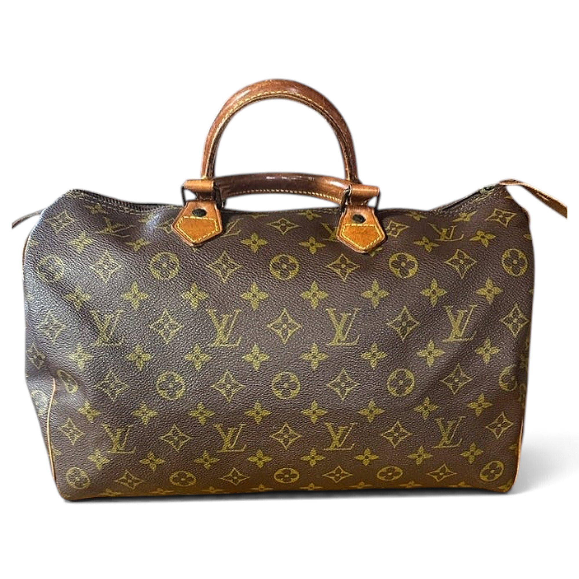Leather satchel
