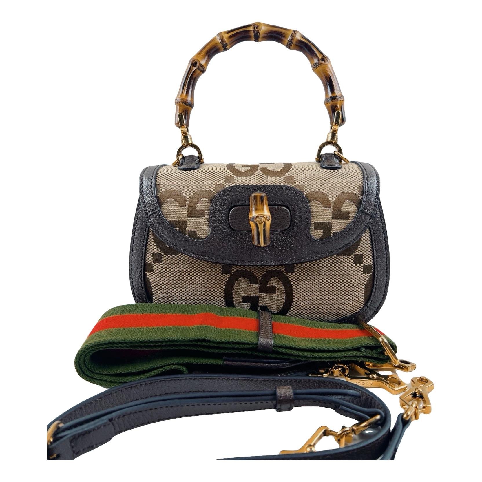 Convertible Bamboo Top Handle cloth handbag