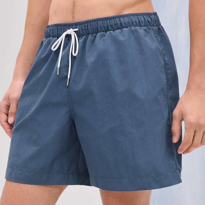 Bleu Turquin "H Fantome" Swim Trunks