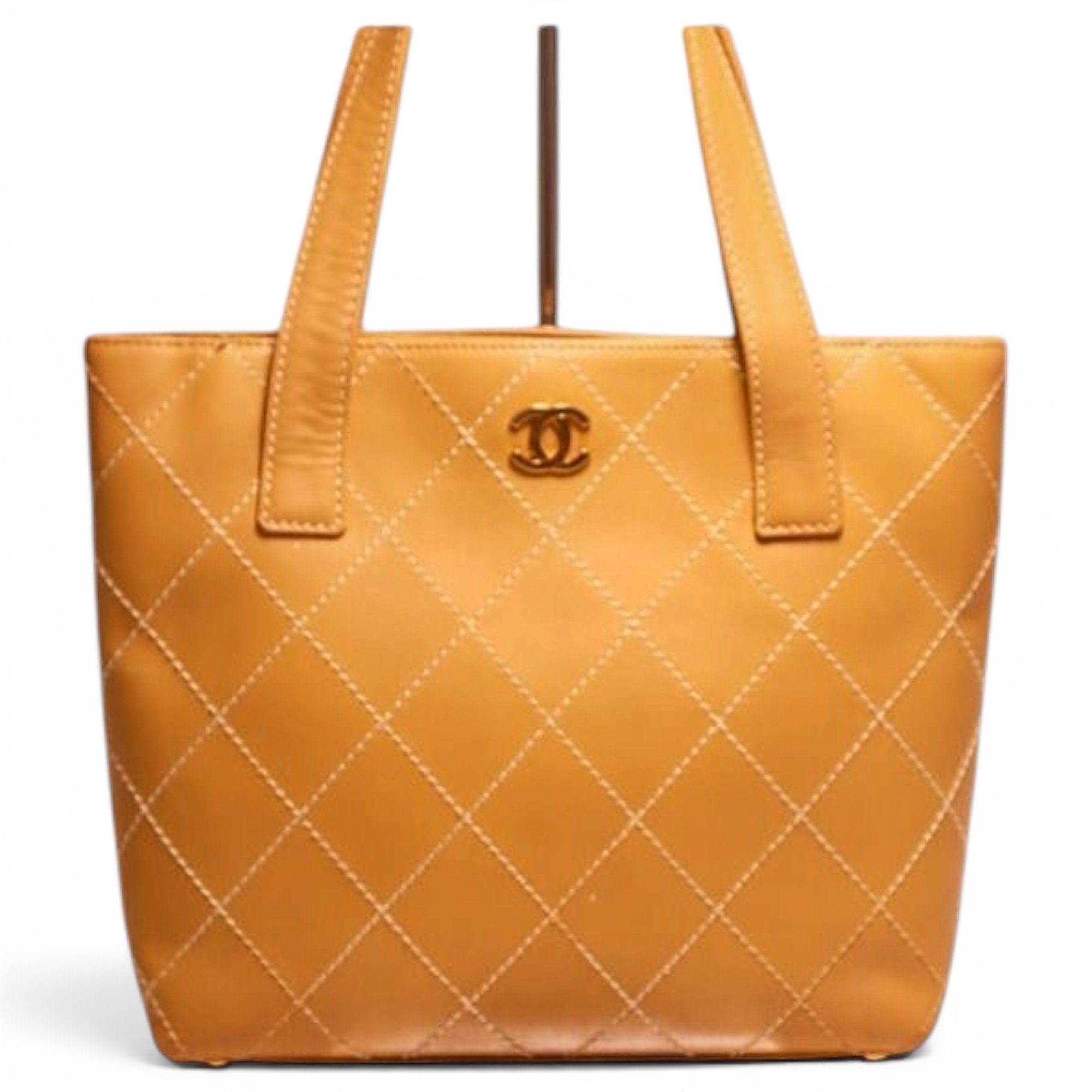 Wild Stitch leather tote