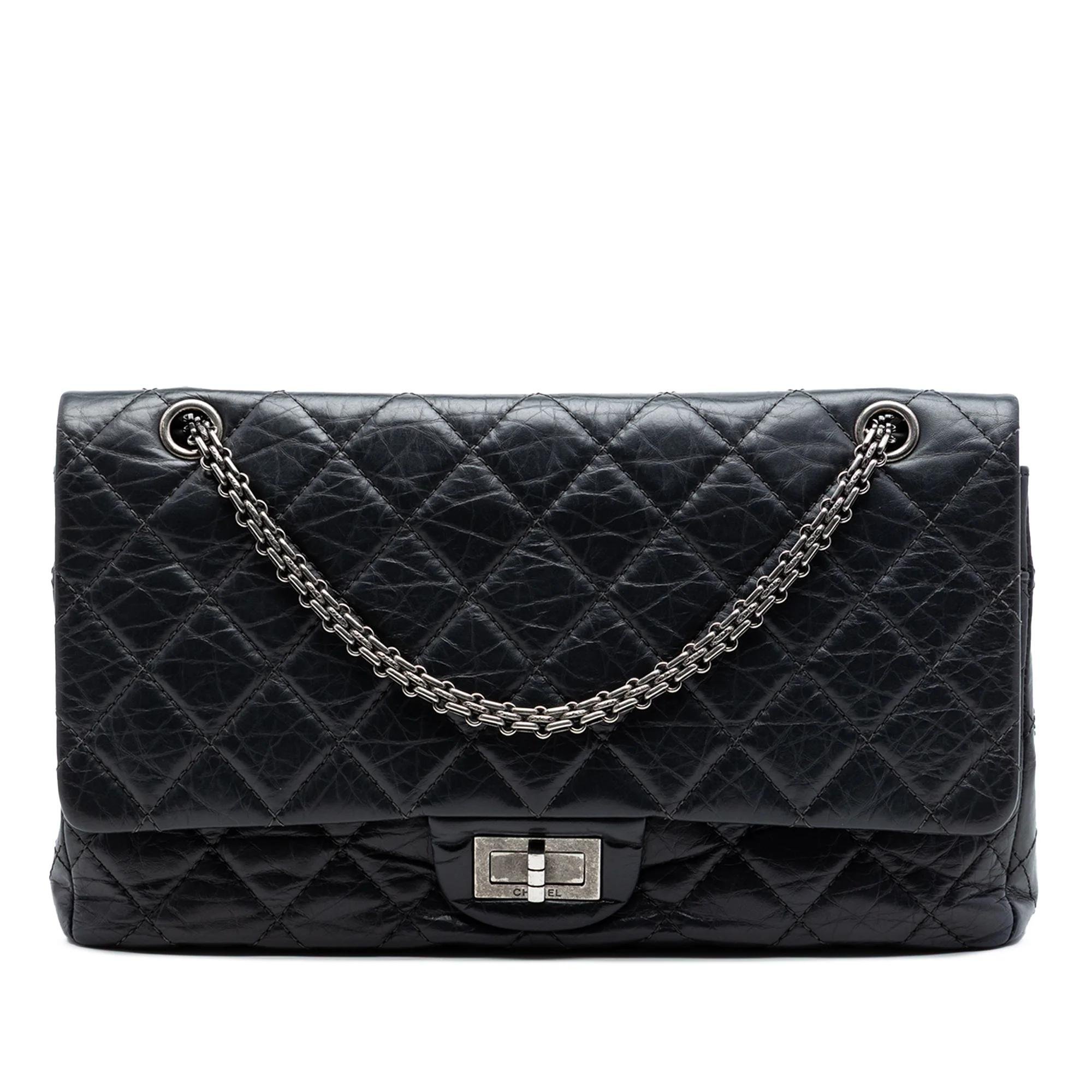 Wallet On Chain Boy Half Flap leather handbag