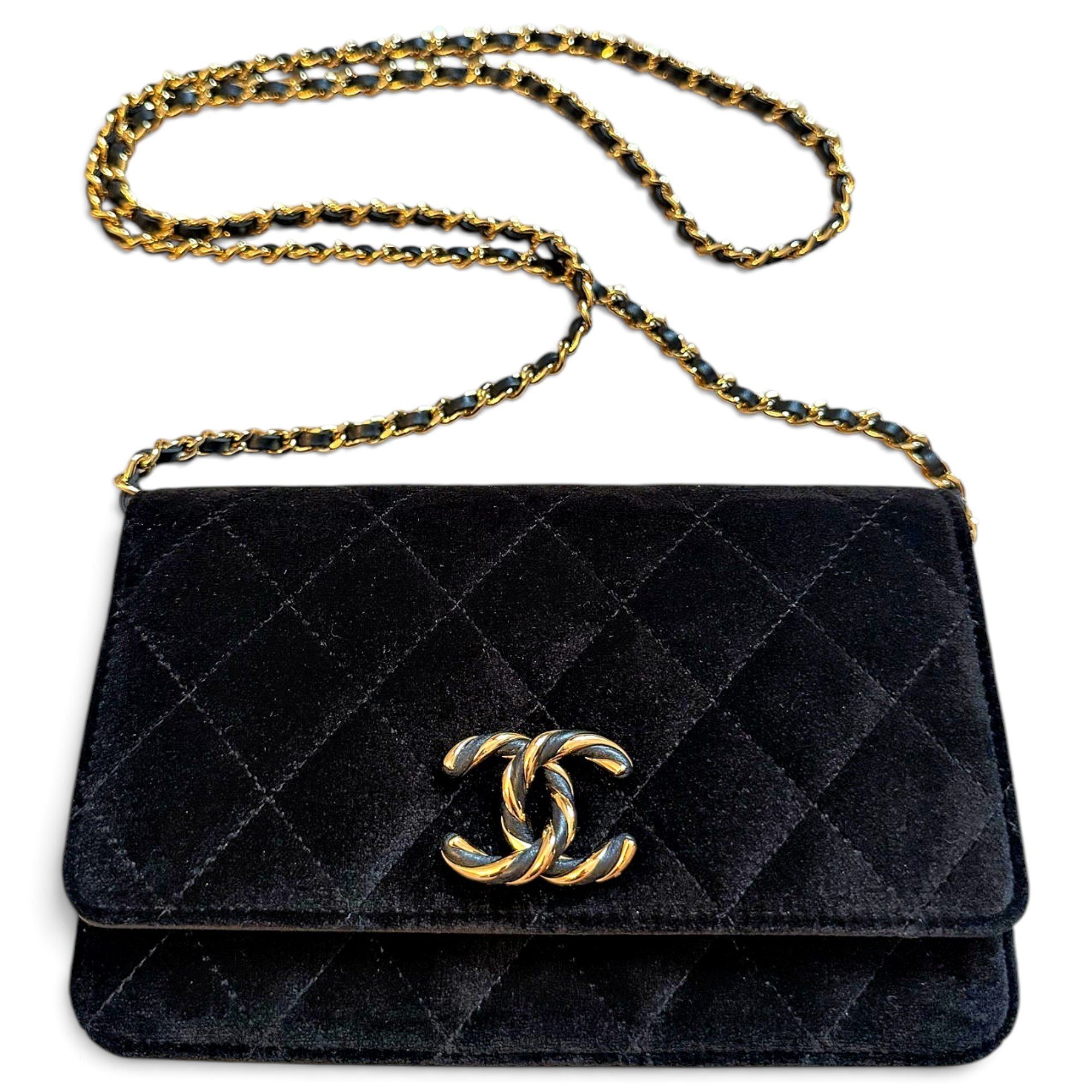 Timeless/Classique velvet handbag