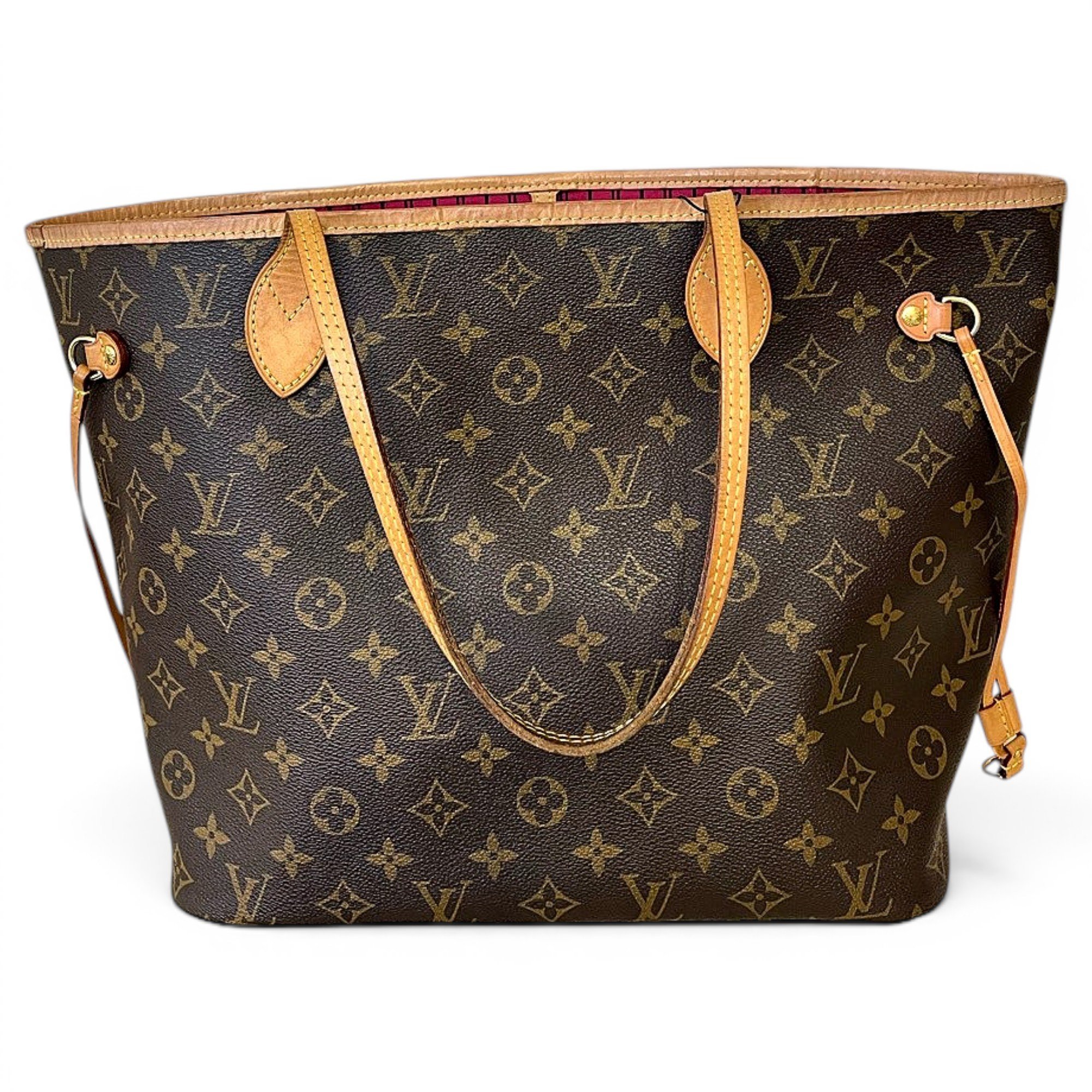 Neverfull leather tote