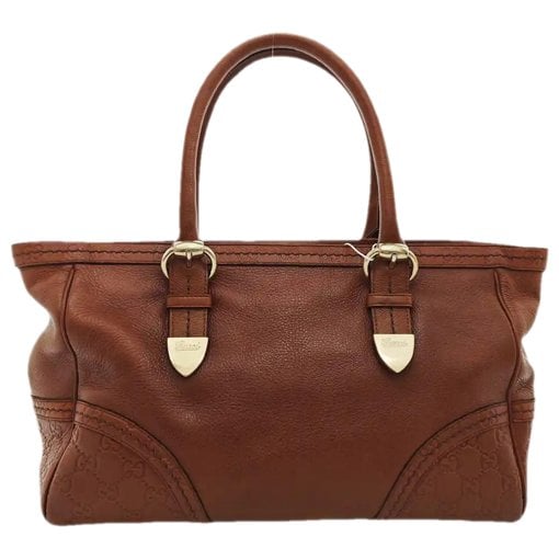 Leather handbag