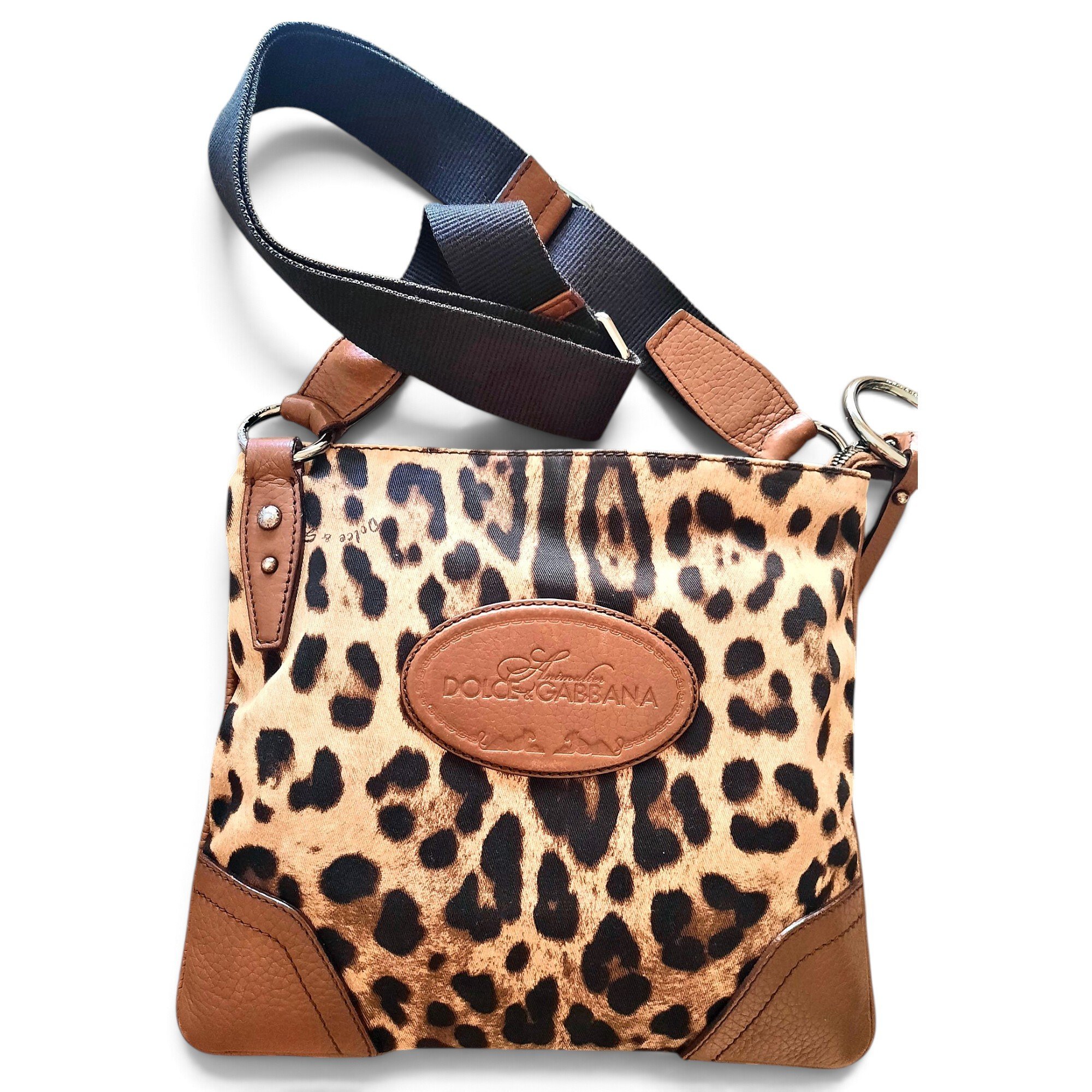 Leather crossbody bag