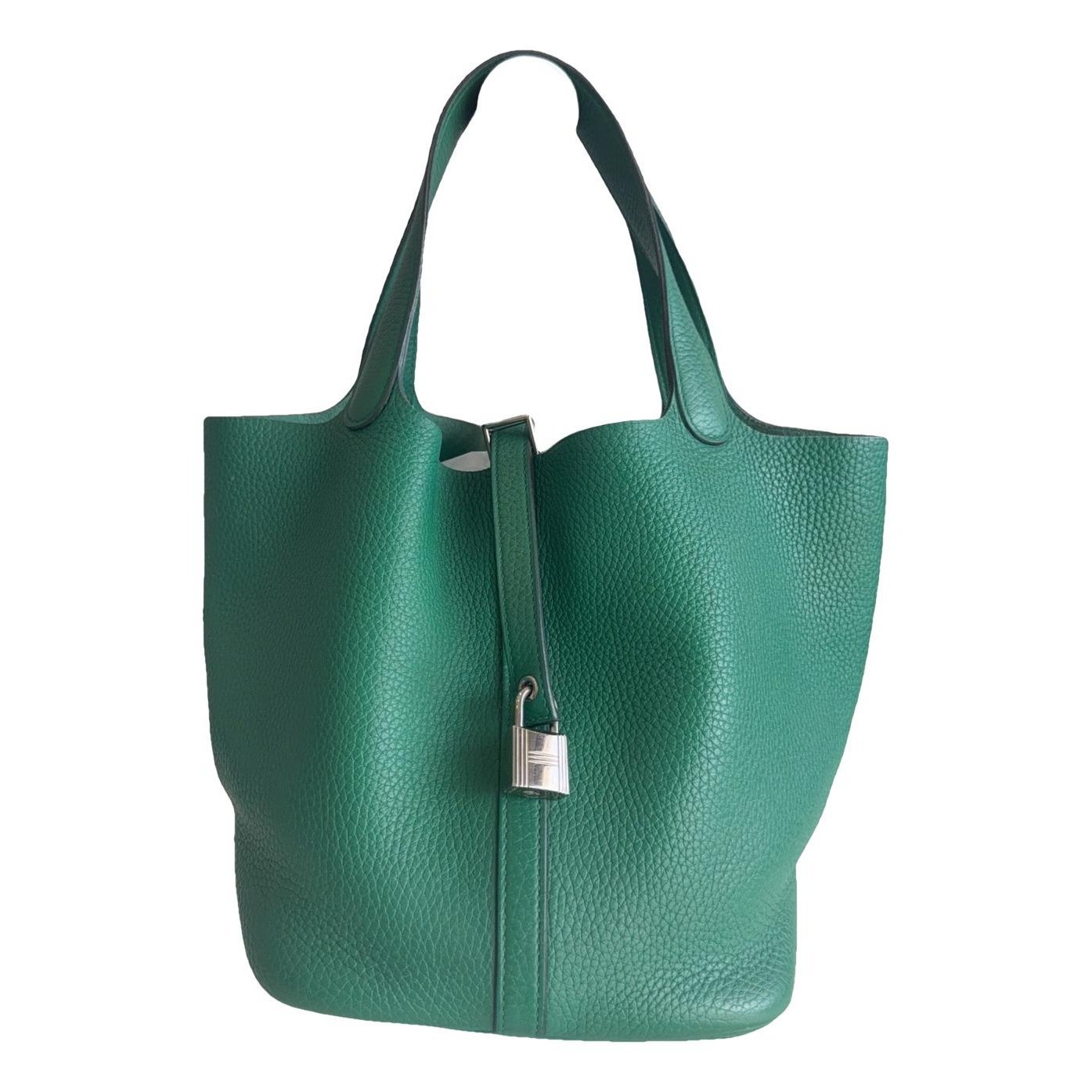 Picotin leather handbag
