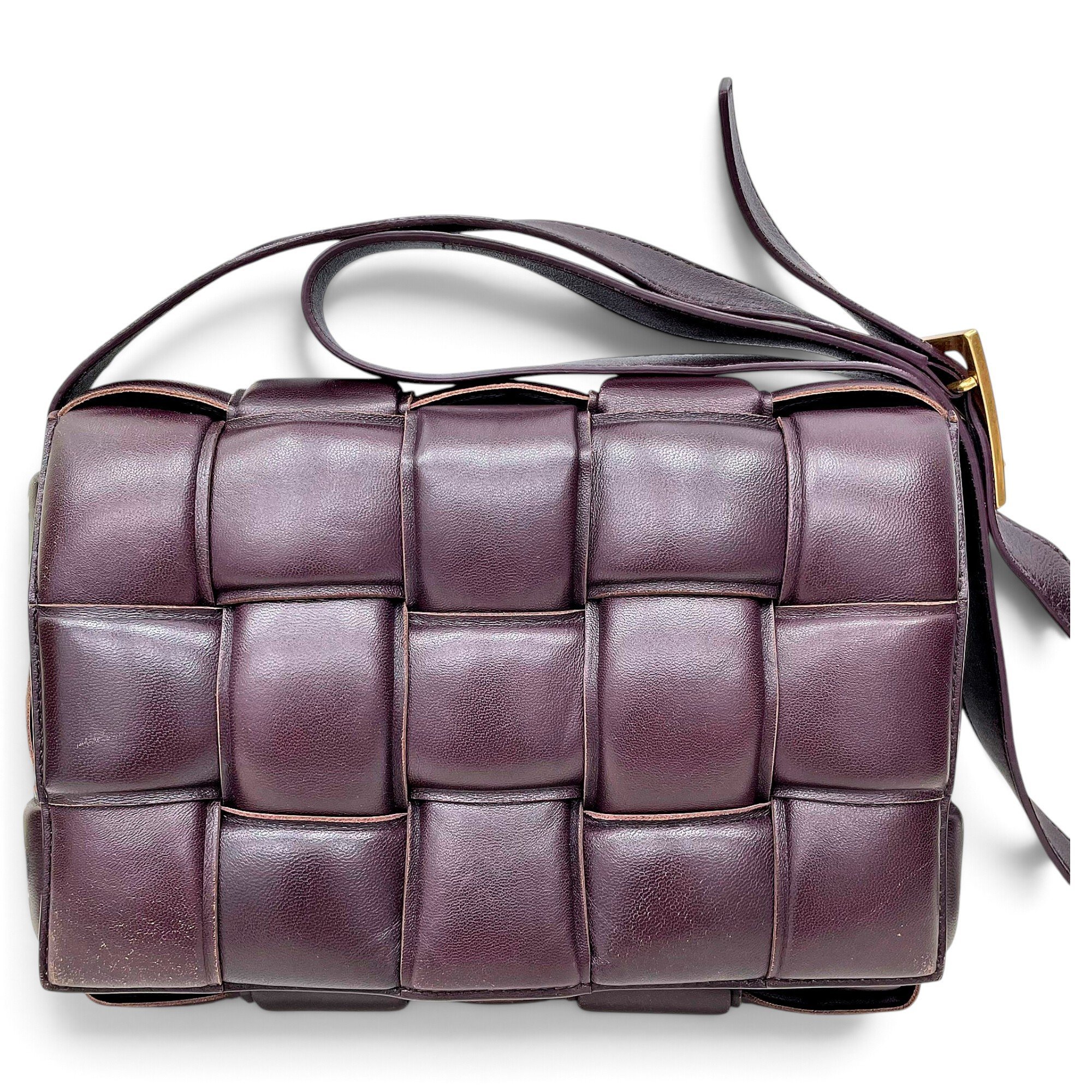 Cassette Padded leather crossbody bag