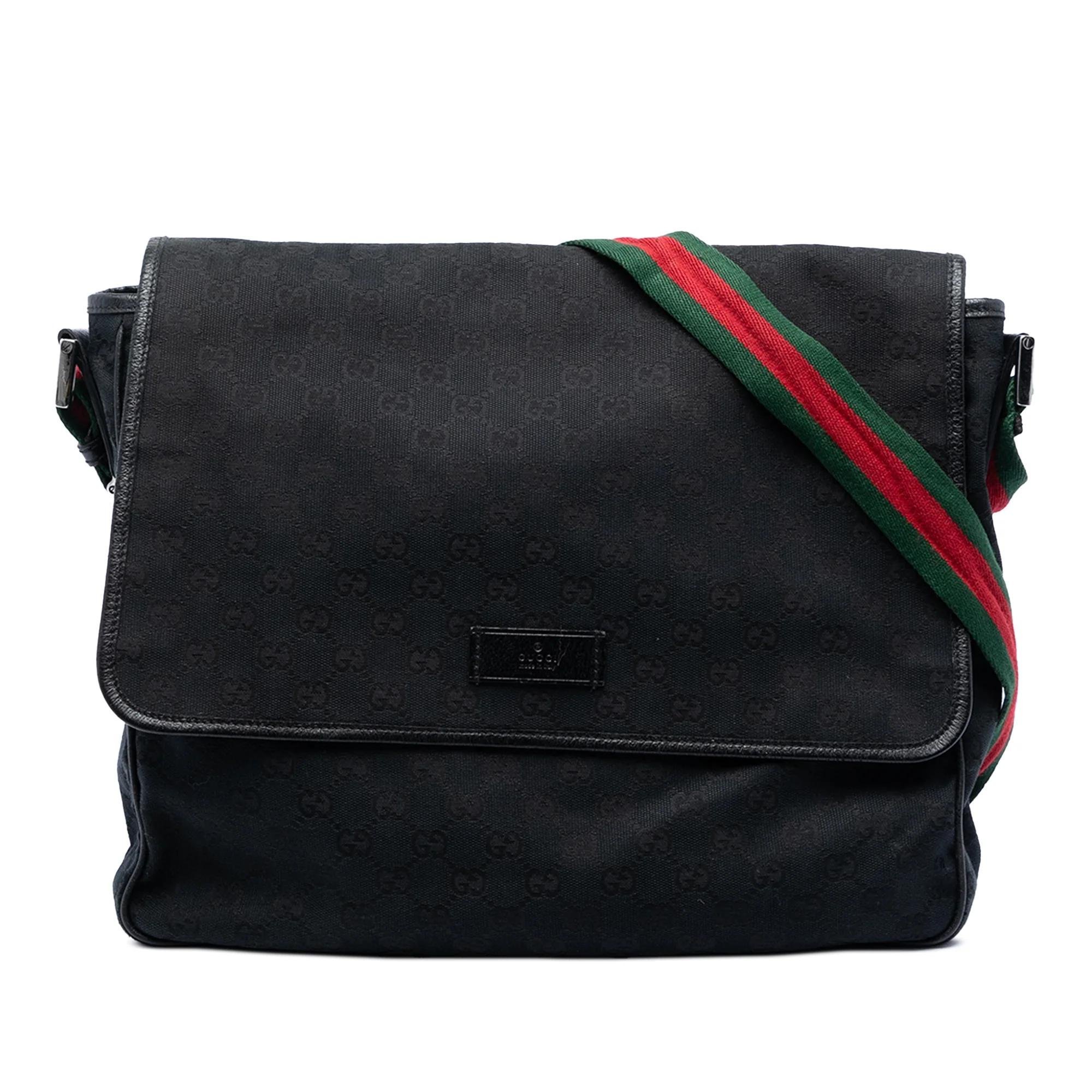 Gucci B leather handbag
