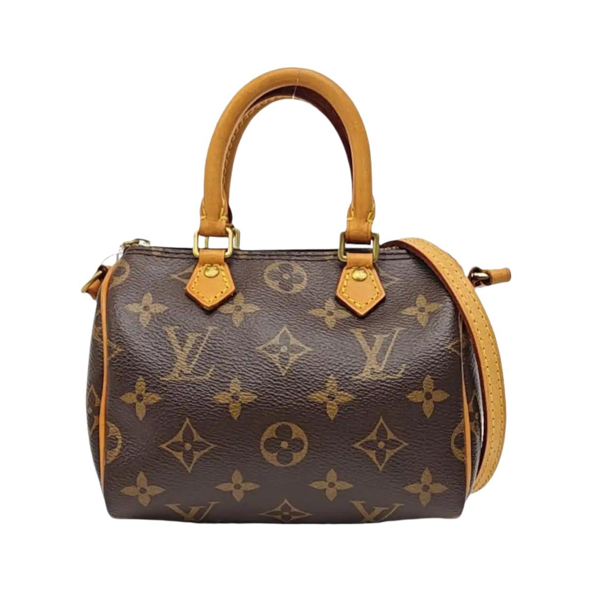 Nano Speedy / Mini HL leather handbag