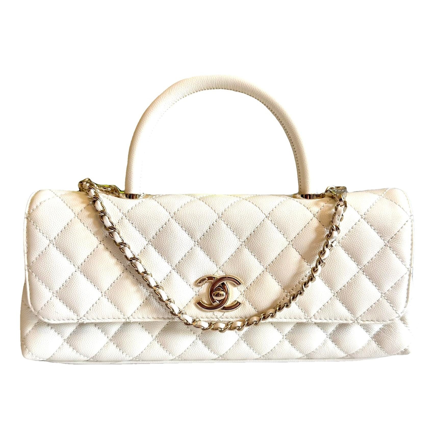 Coco Handle leather handbag