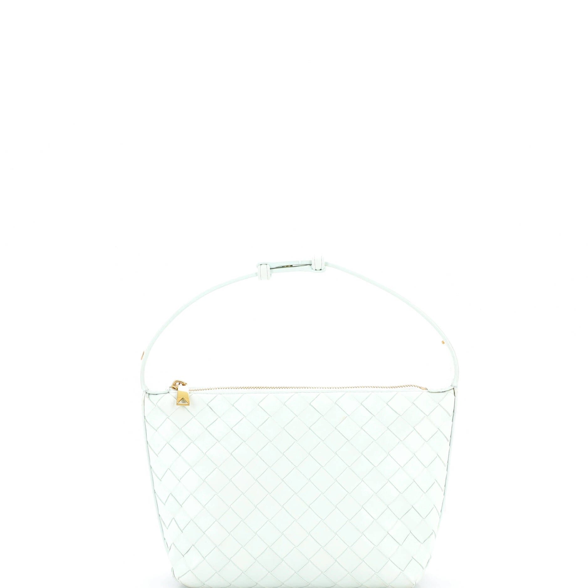 Bottega Veneta Wallace Shoulder Bag Intrecciato Nappa Mini