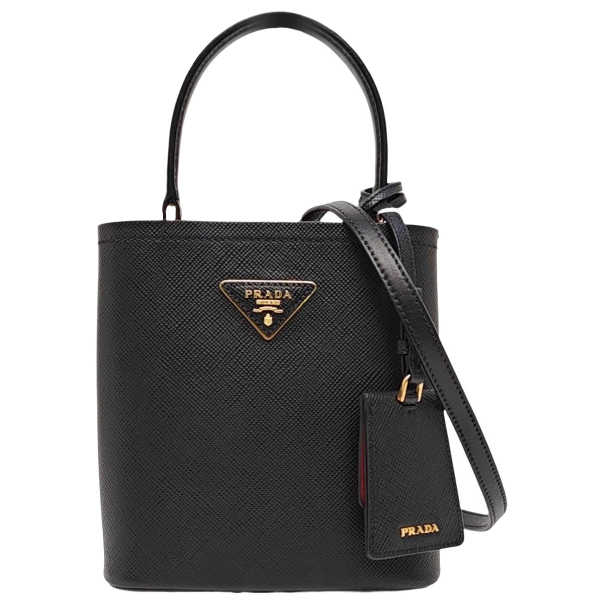 Panier leather handbag