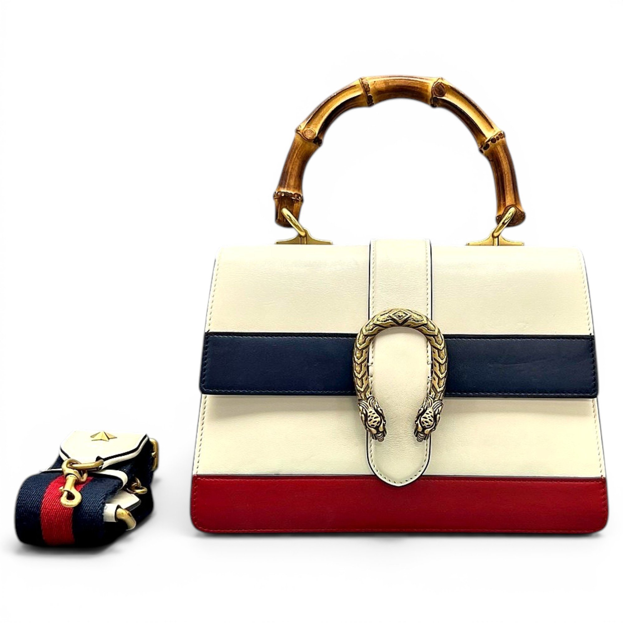 Dionysus Bamboo leather handbag