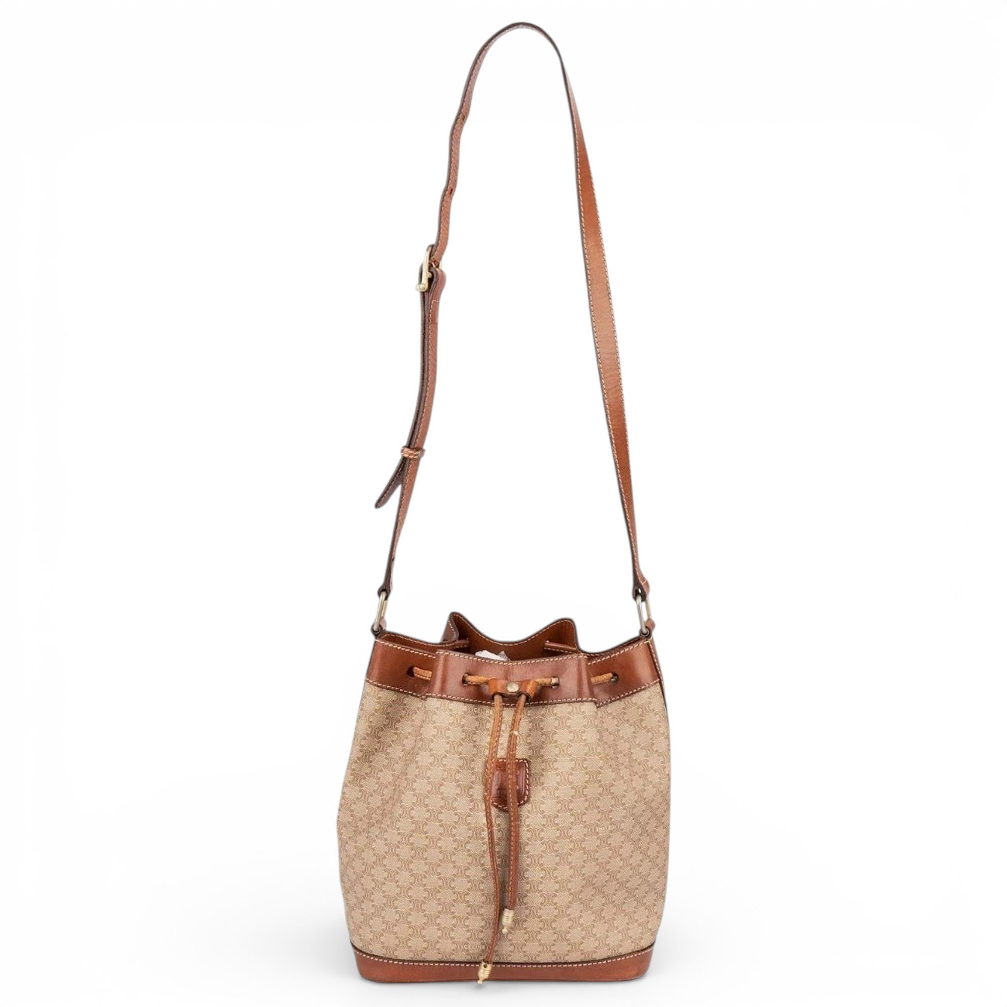 SAC SEAU leather handbag