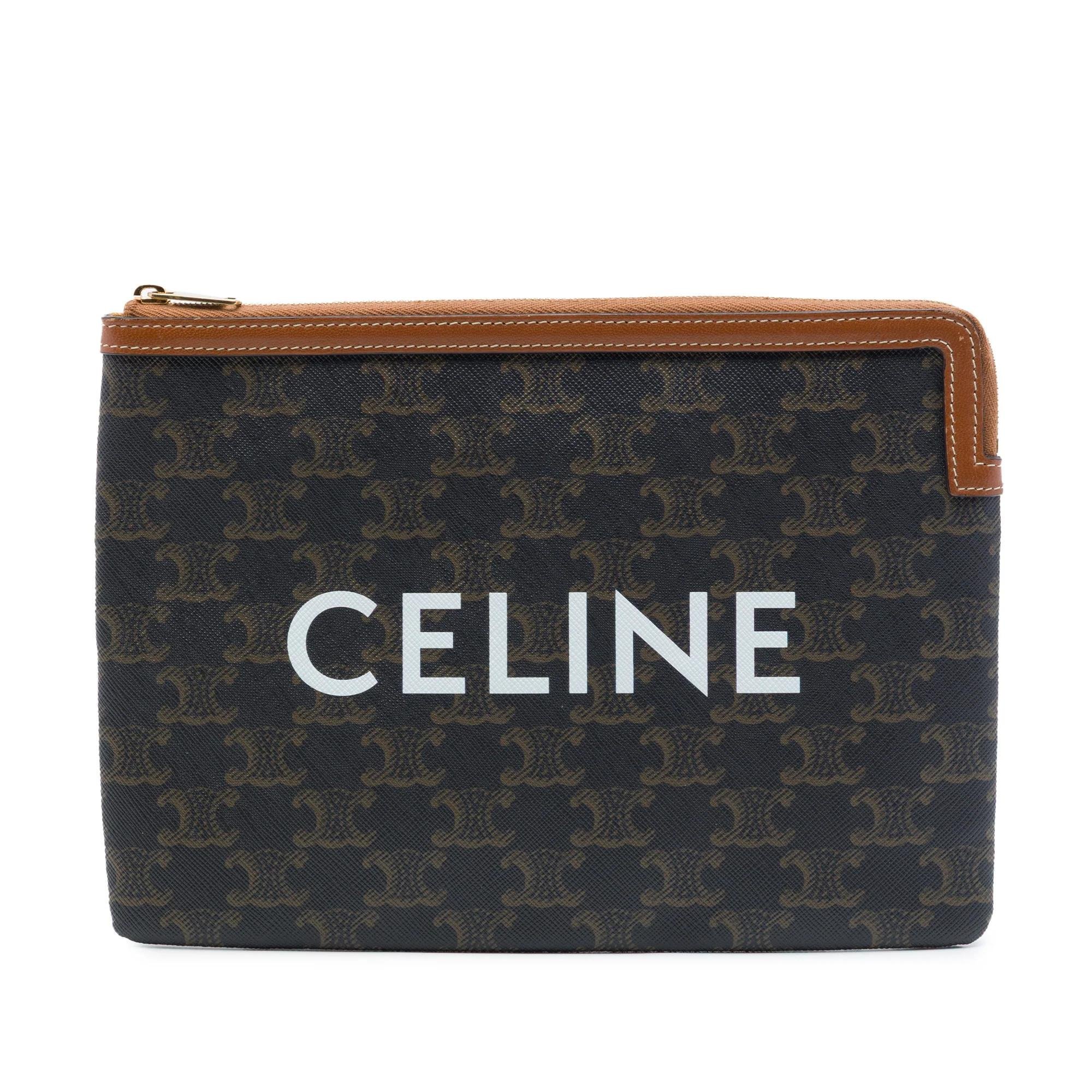 Triomphe cloth handbag