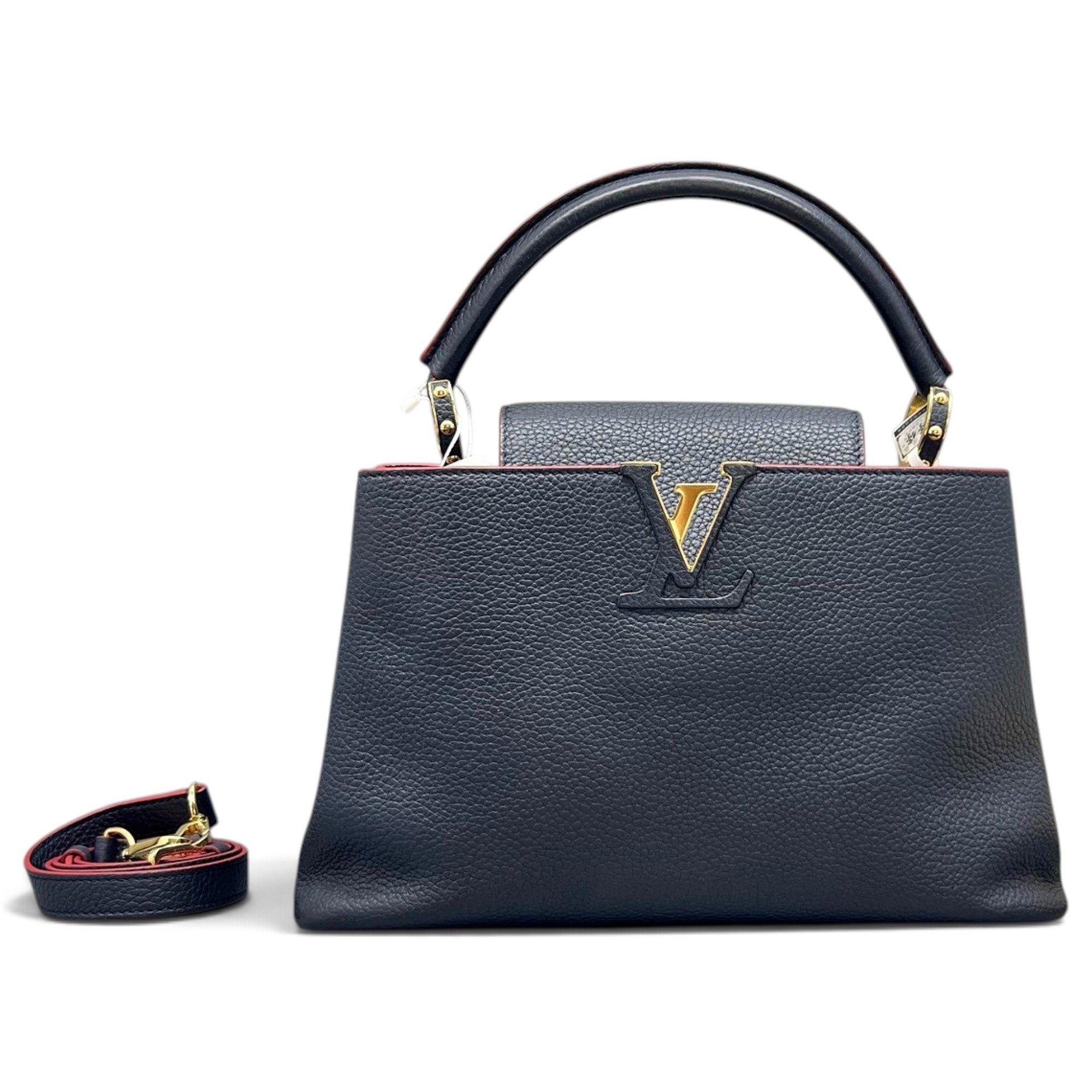 Capucines leather handbag