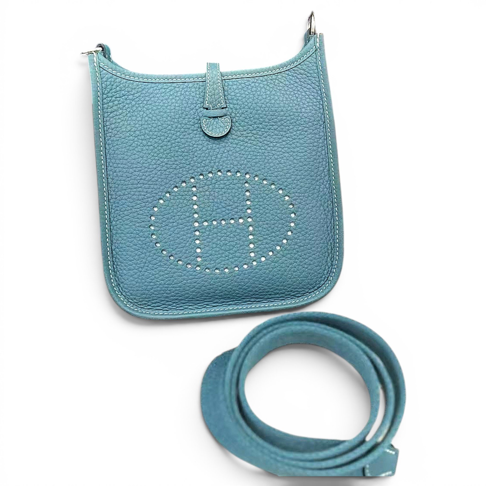 Evelyne leather crossbody bag