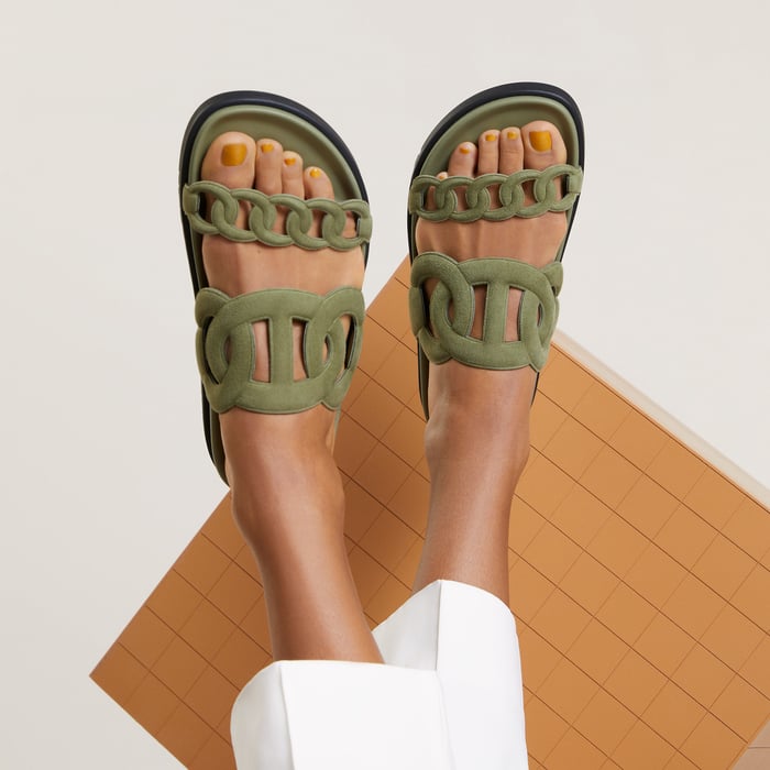 Vert Celadon Extra Sandal