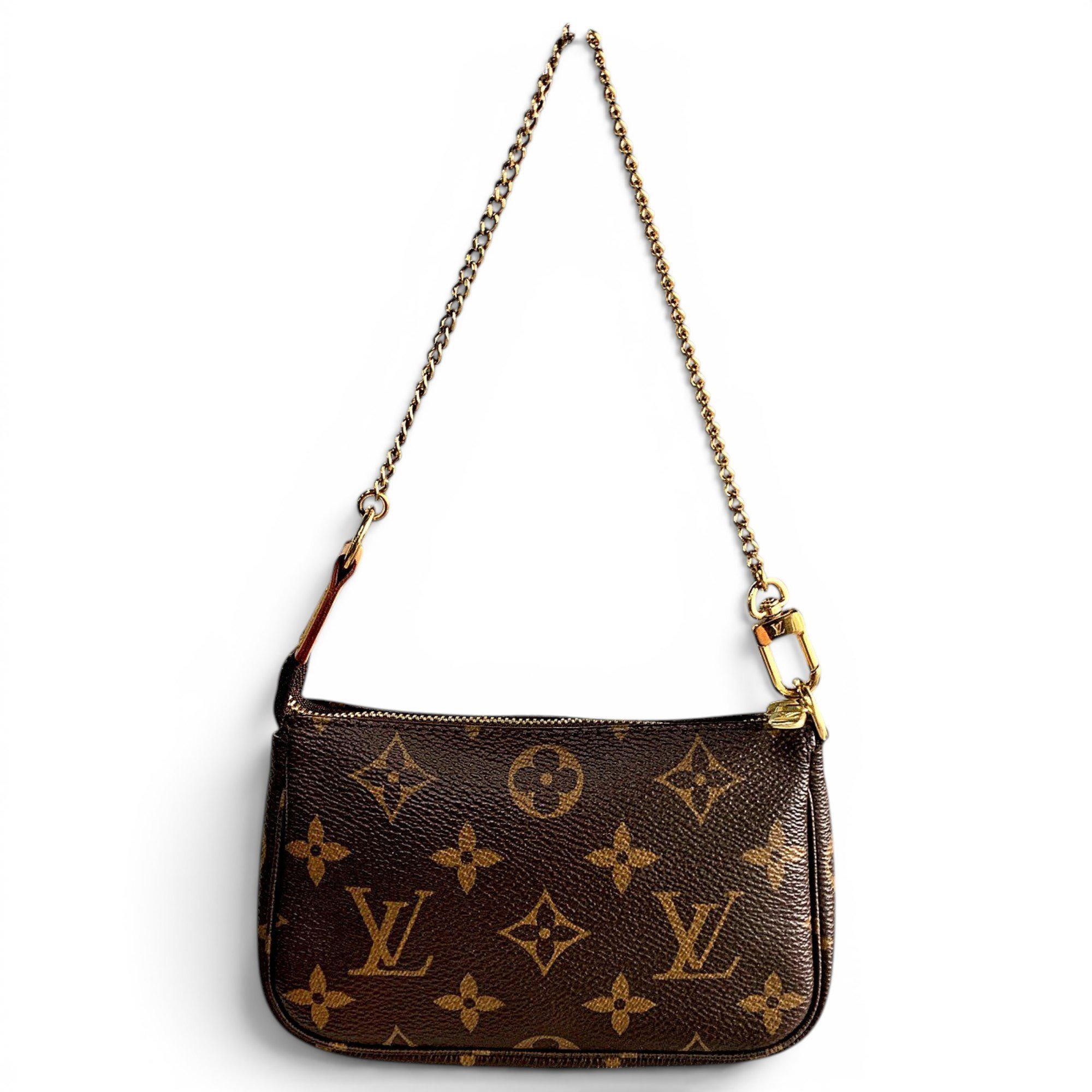 Pochette Accessoire leather handbag