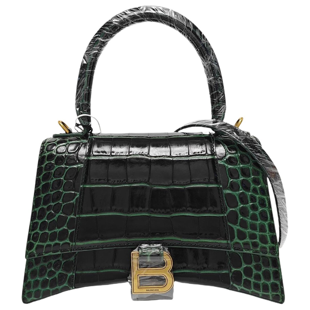 Balenciaga Hourglass leather handbag