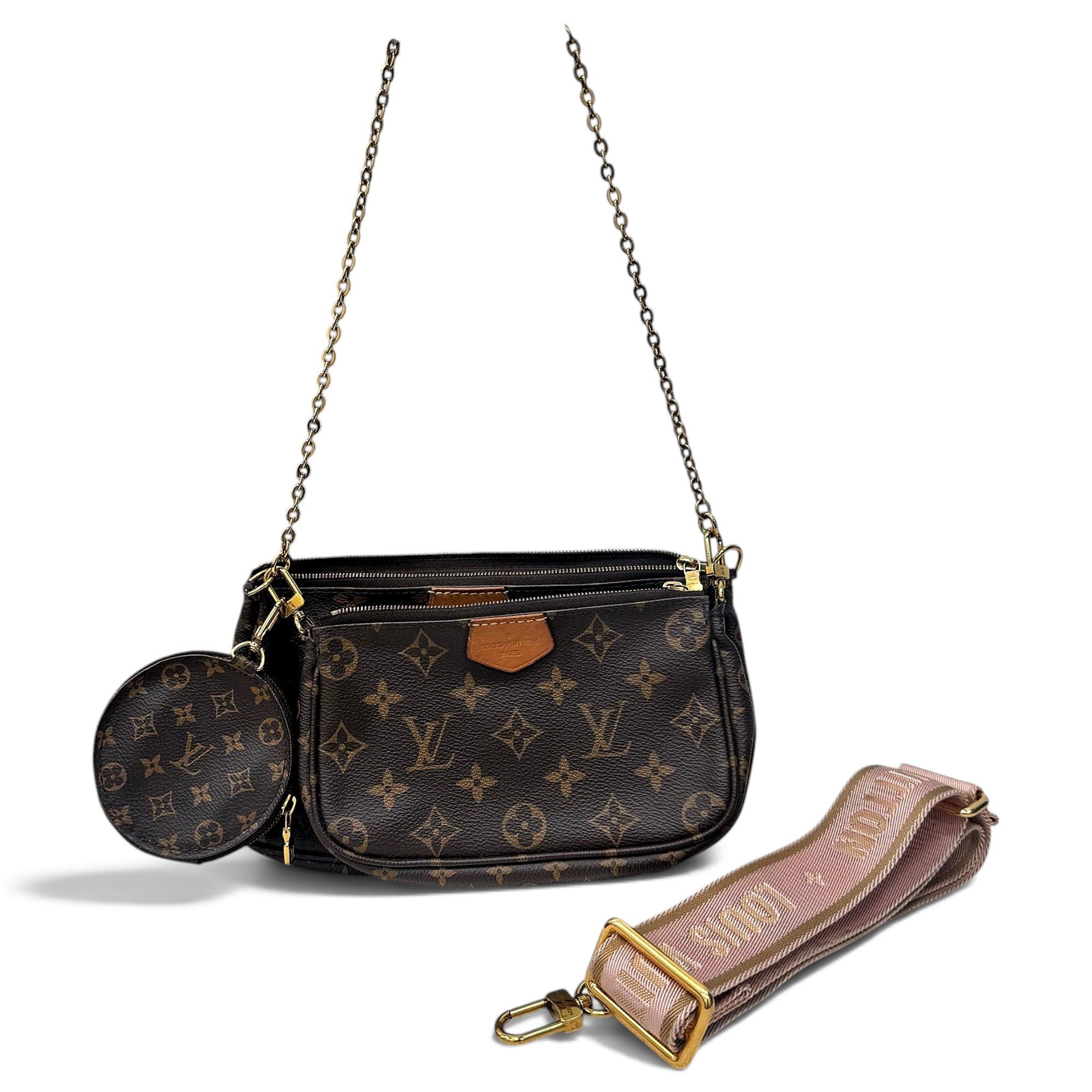 Multi Pochette Accessoires leather handbag