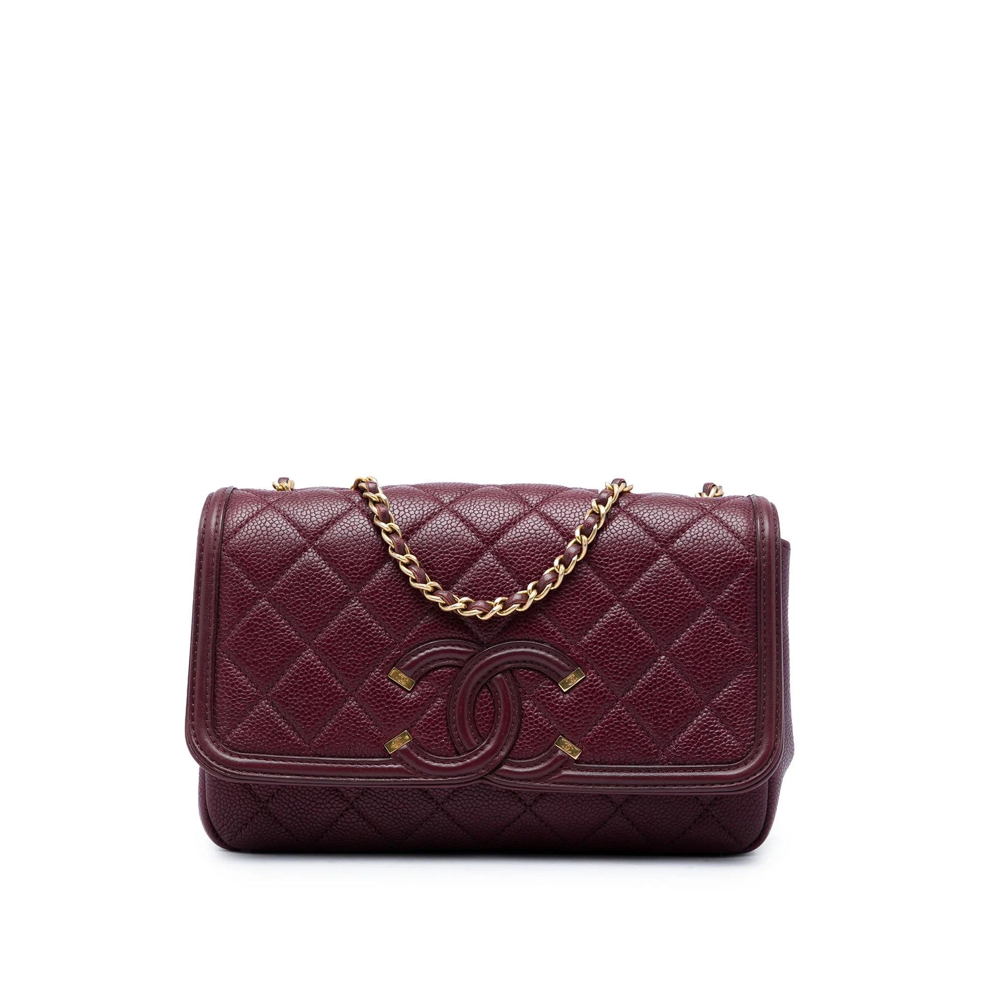 CC Filigree leather handbag