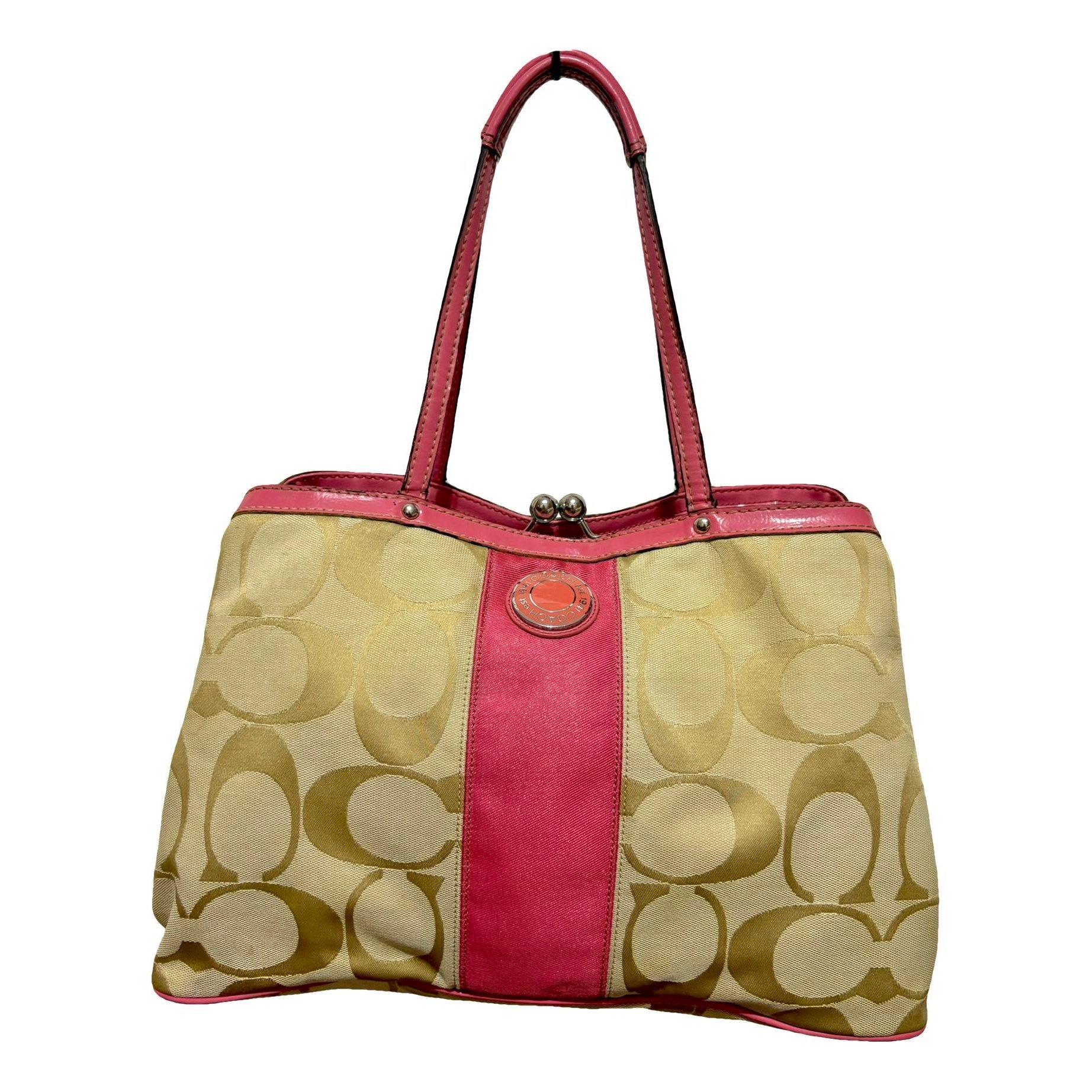 Signature Sufflette leather handbag