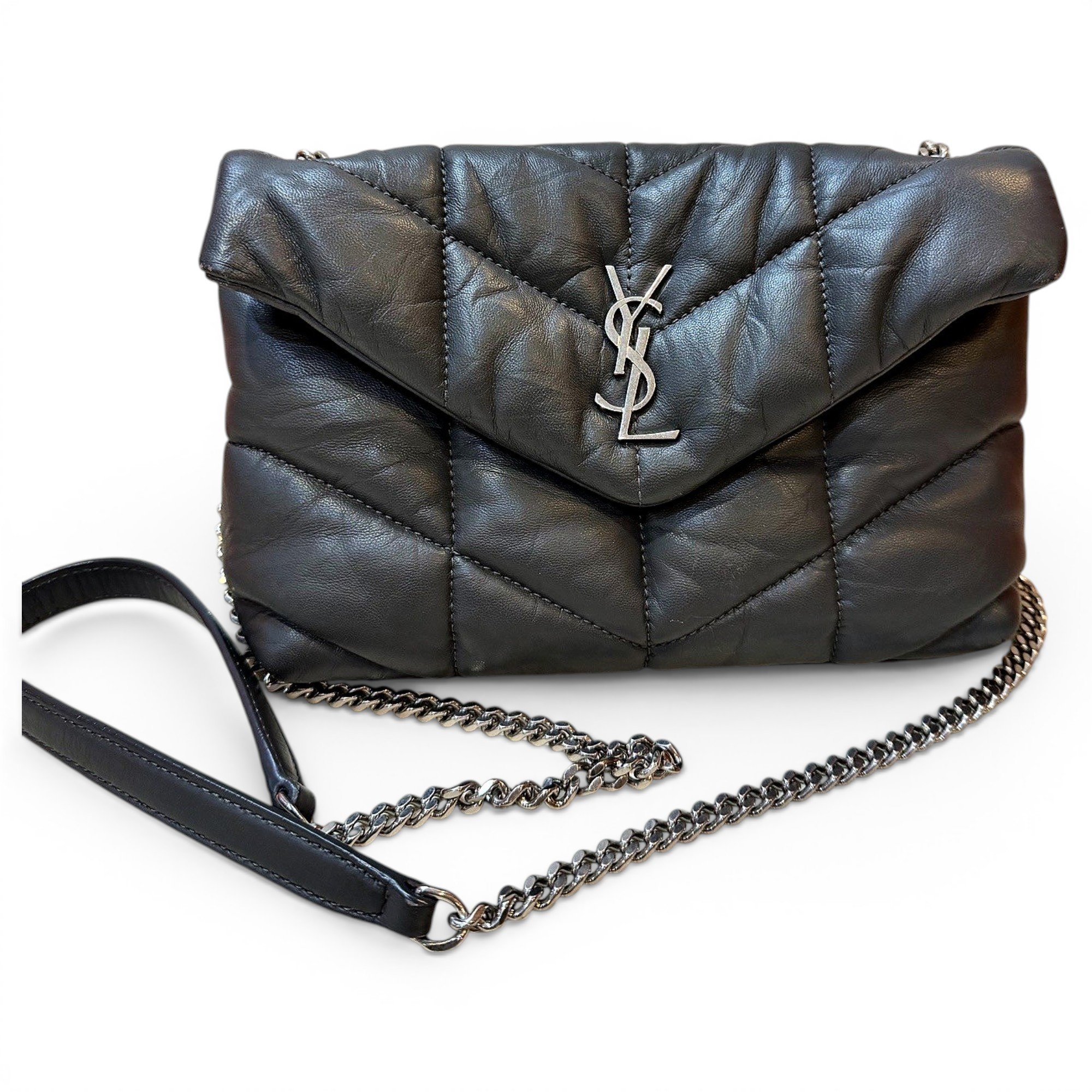 Loulou Puffer leather handbag