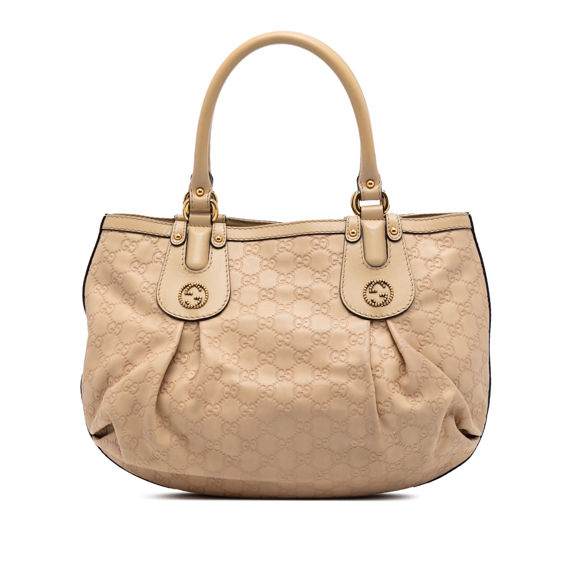 Leather tote