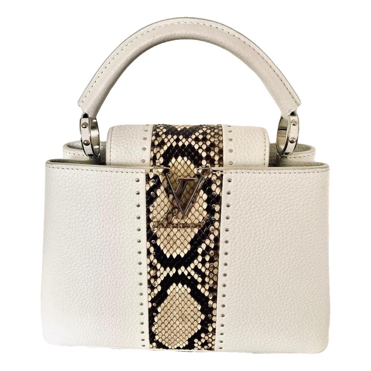 Capucines leather handbag