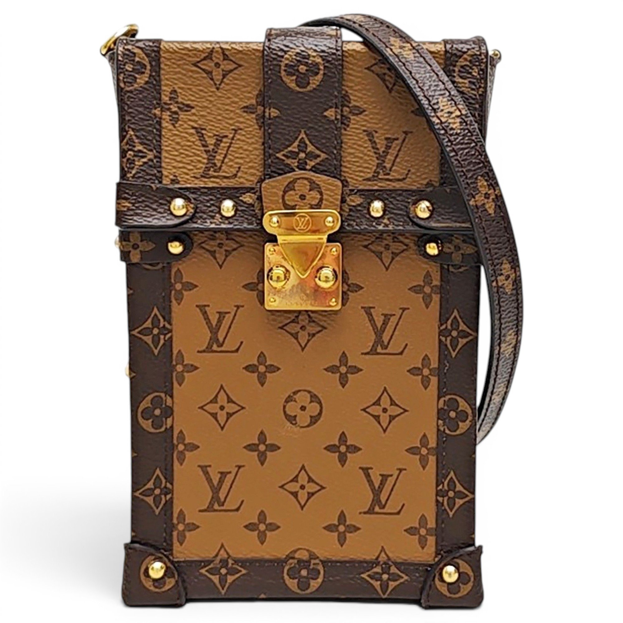 City Trunk leather handbag