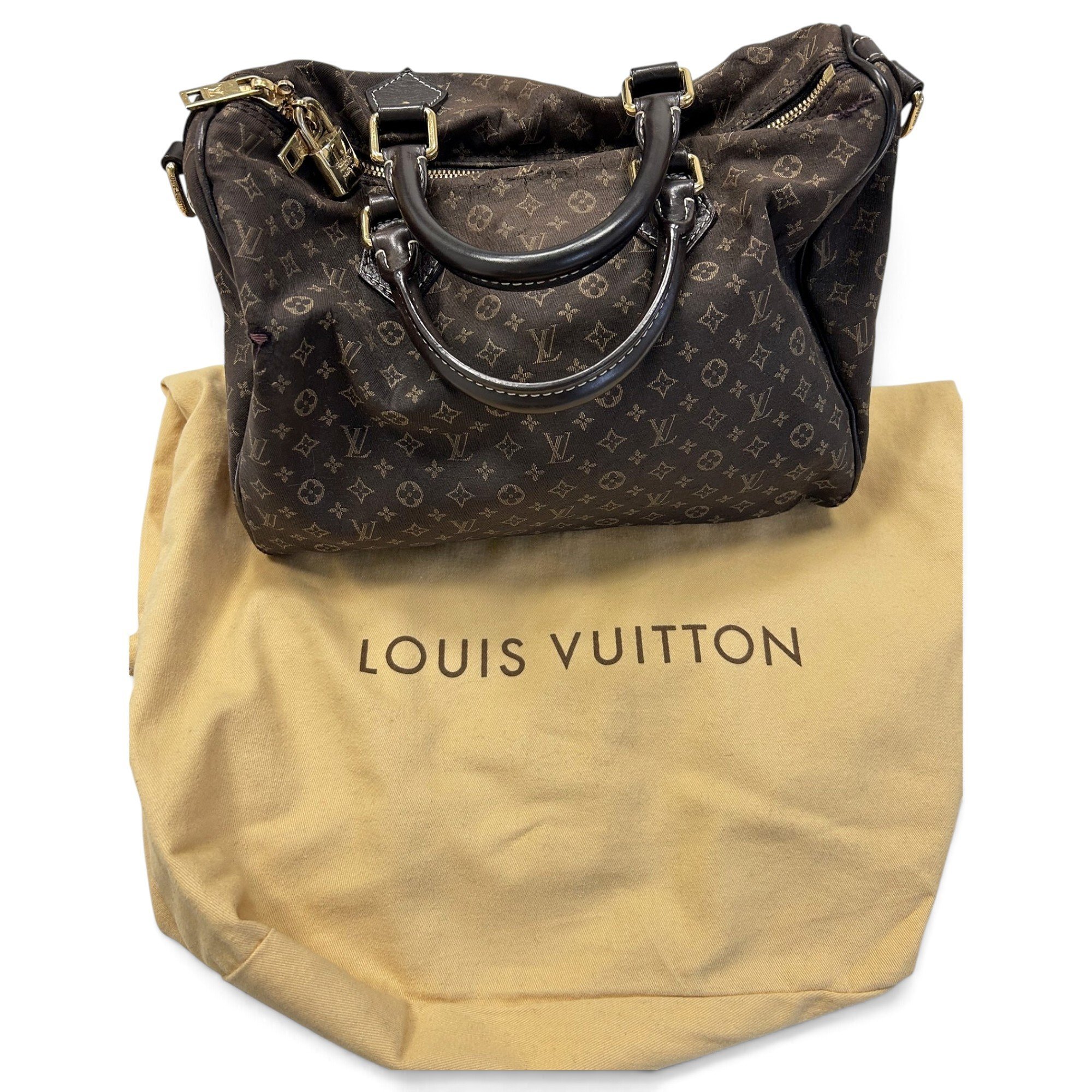 Louis Vuitton Speedy Bandoulière cloth handbag