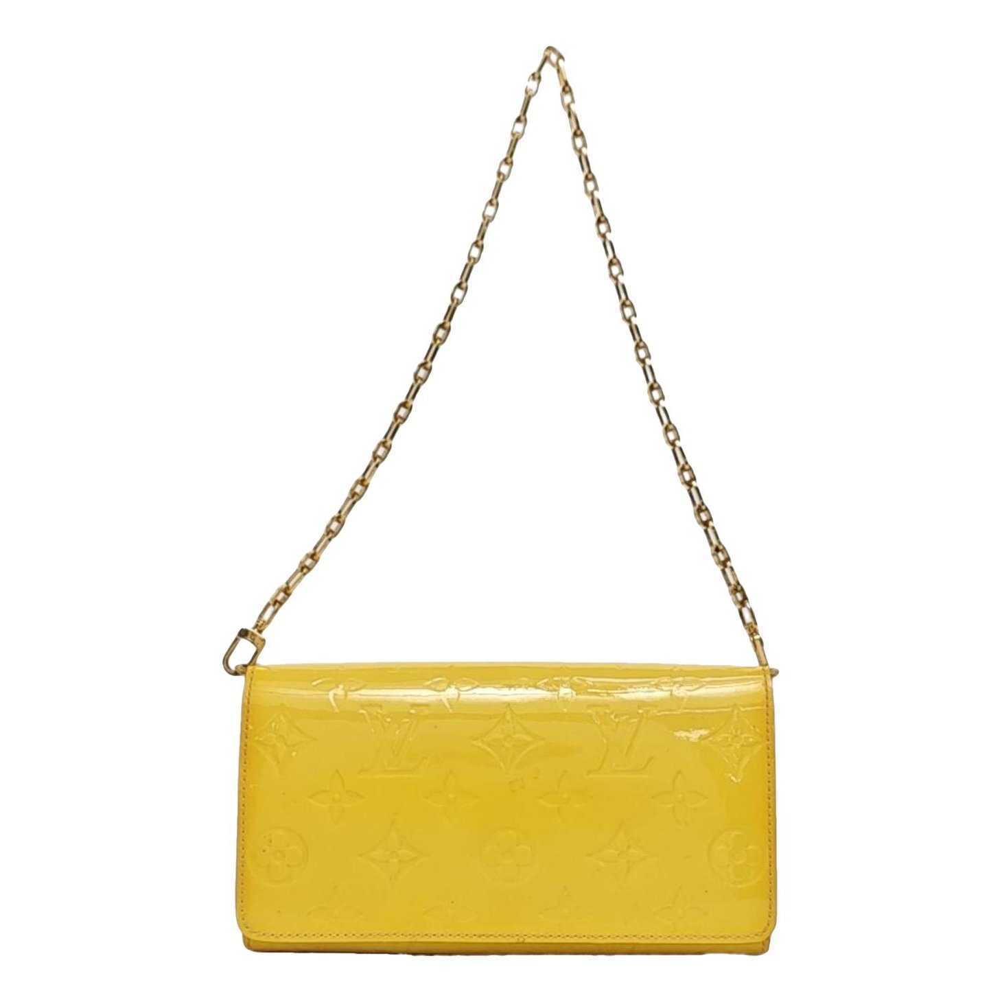 Patent leather handbag
