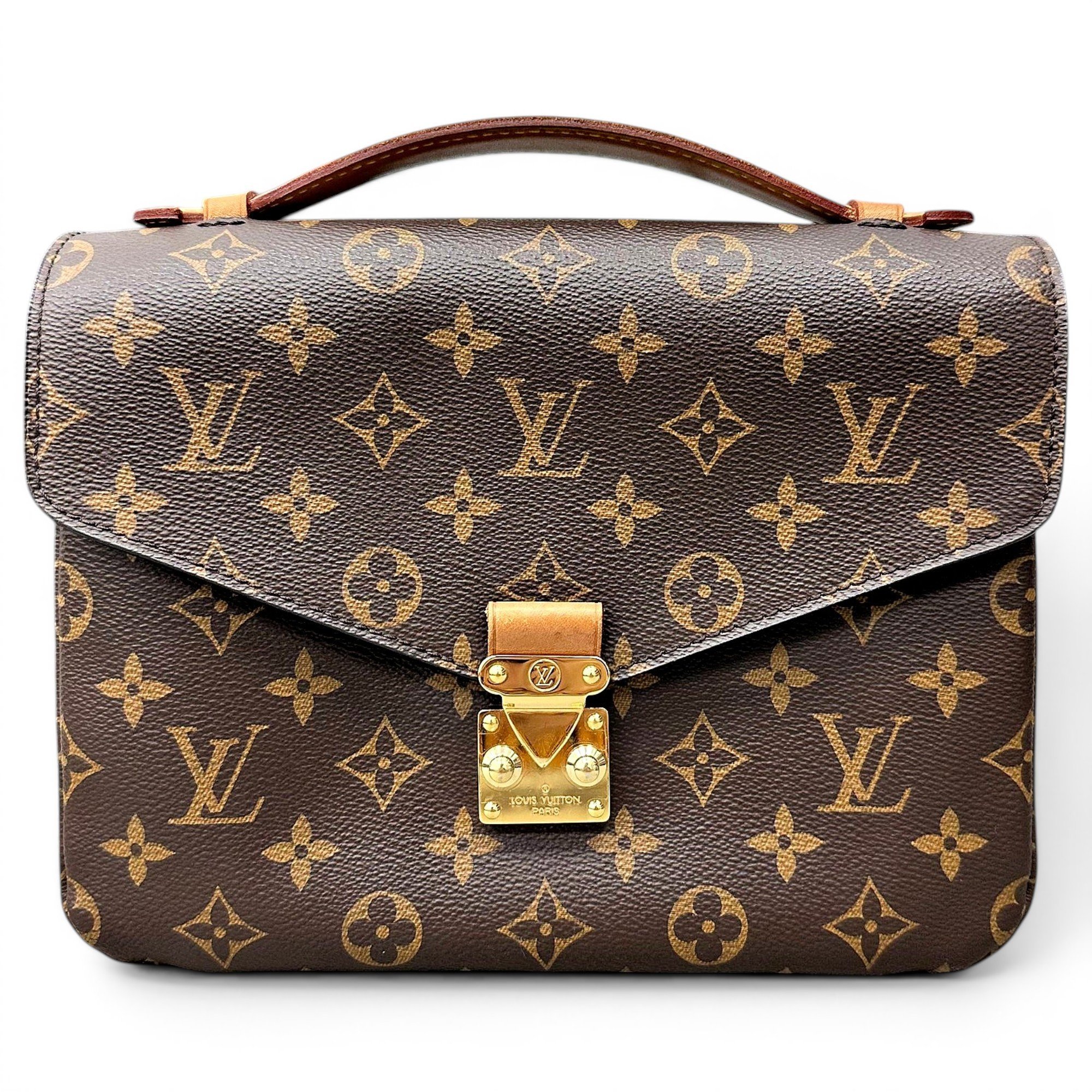 Metis leather handbag