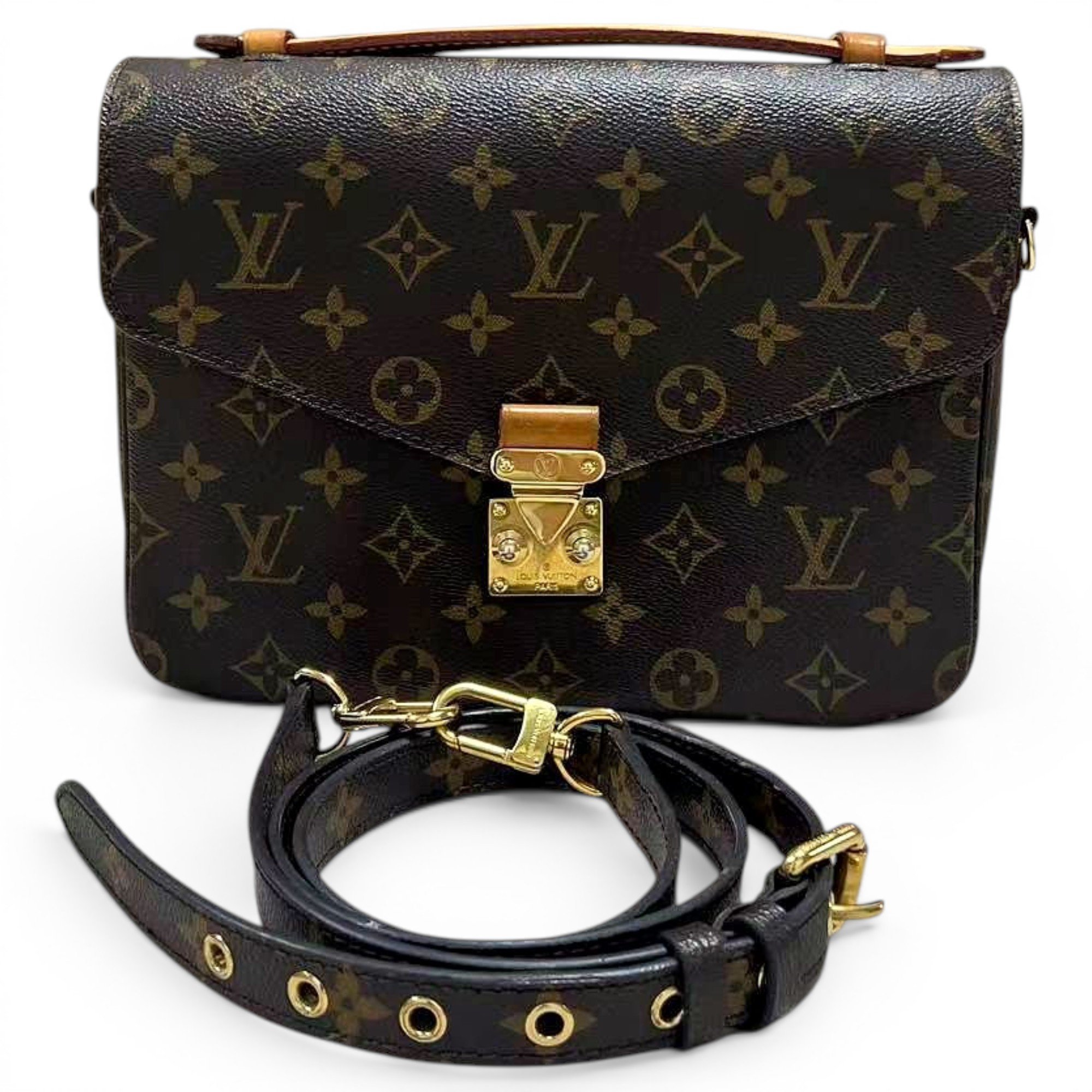 Metis leather handbag