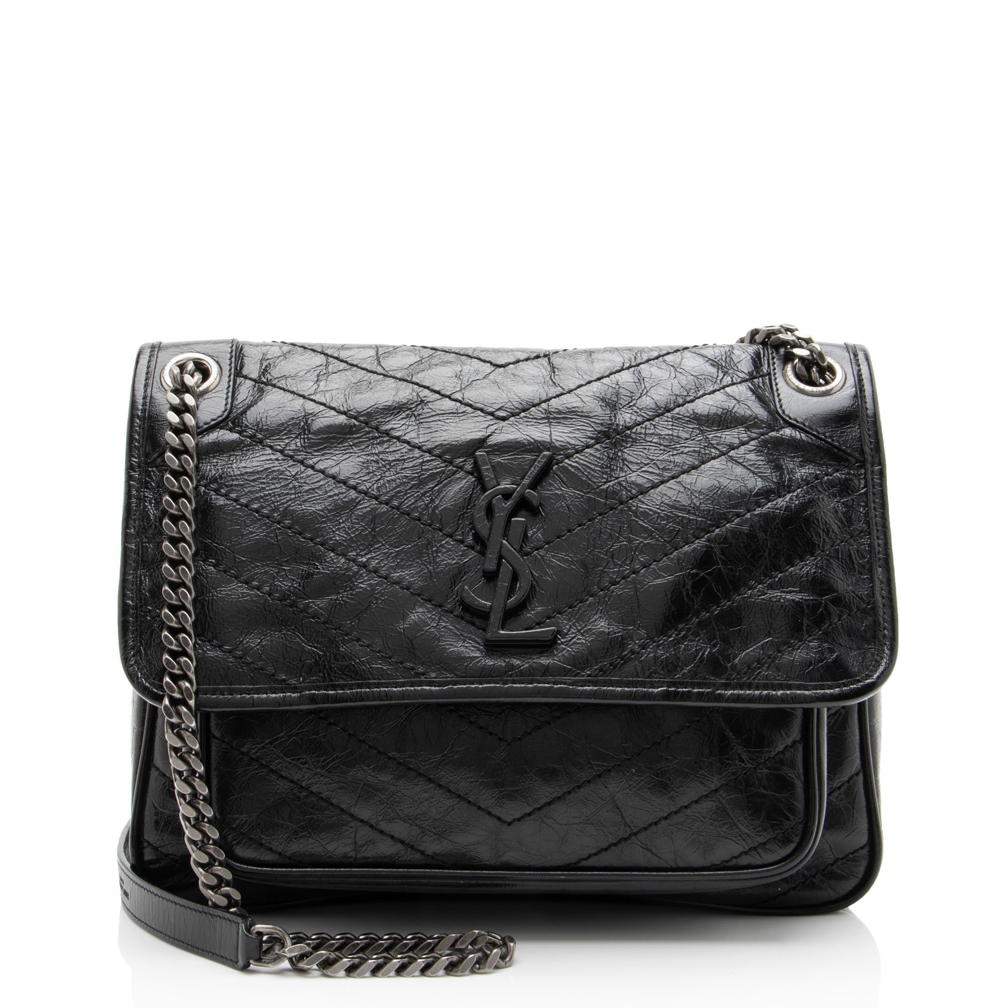 Niki leather crossbody bag